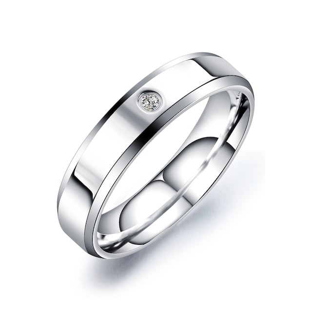 Firetti Partnerring »Schmuck Geschenk, Shine«, mit Zirkonia (synth.) online  bestellen | BAUR