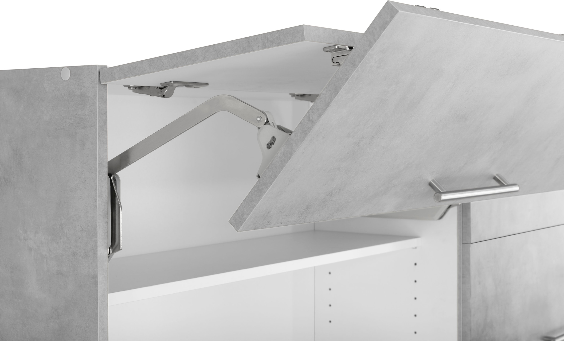 wiho Küchen Küche »Cali« ohne Geräte, Gesamtbreite 180 cm