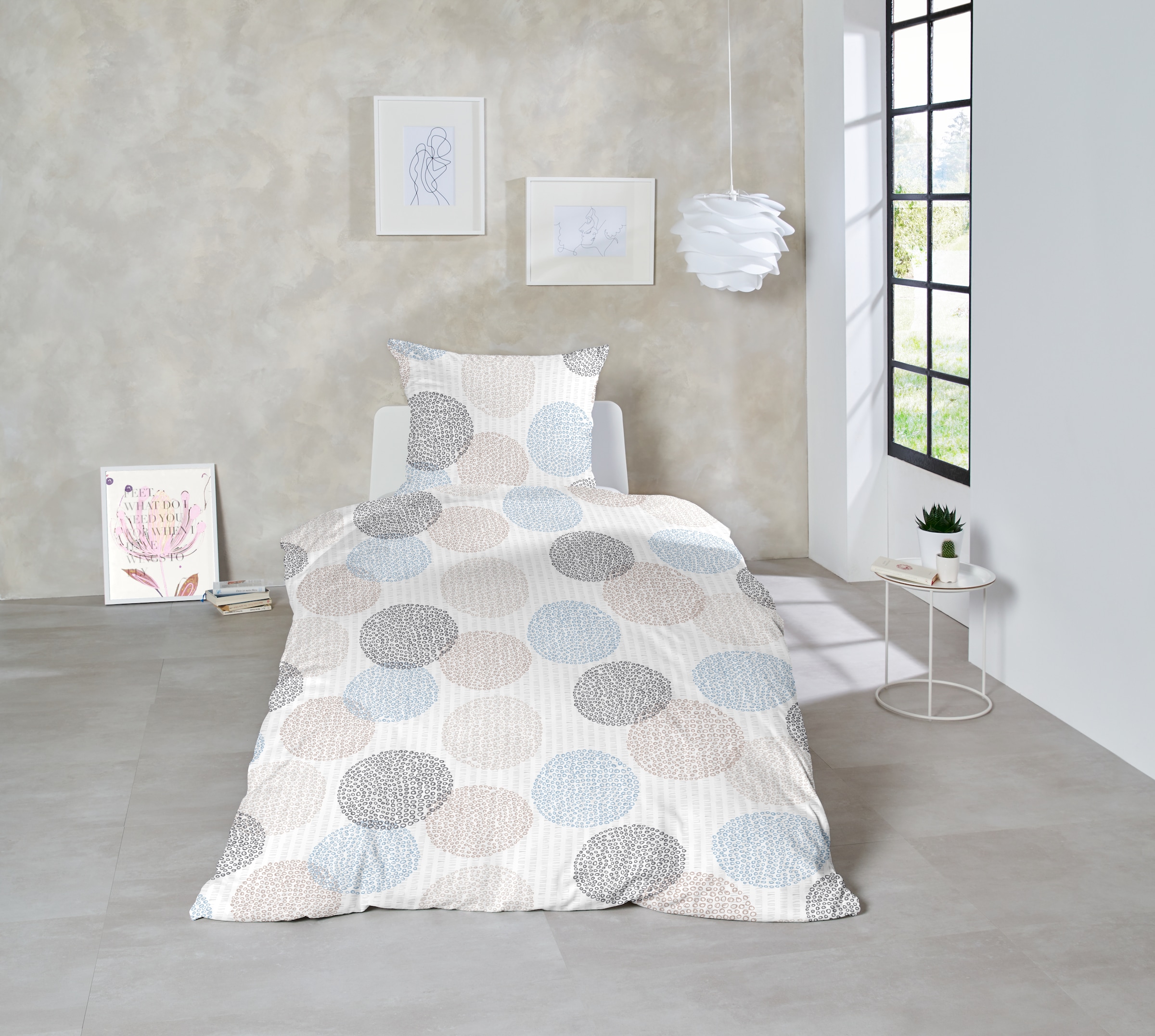 Primera Bettwäsche »Soft-Seersucker-Bettwäsche Soft Dots« 2