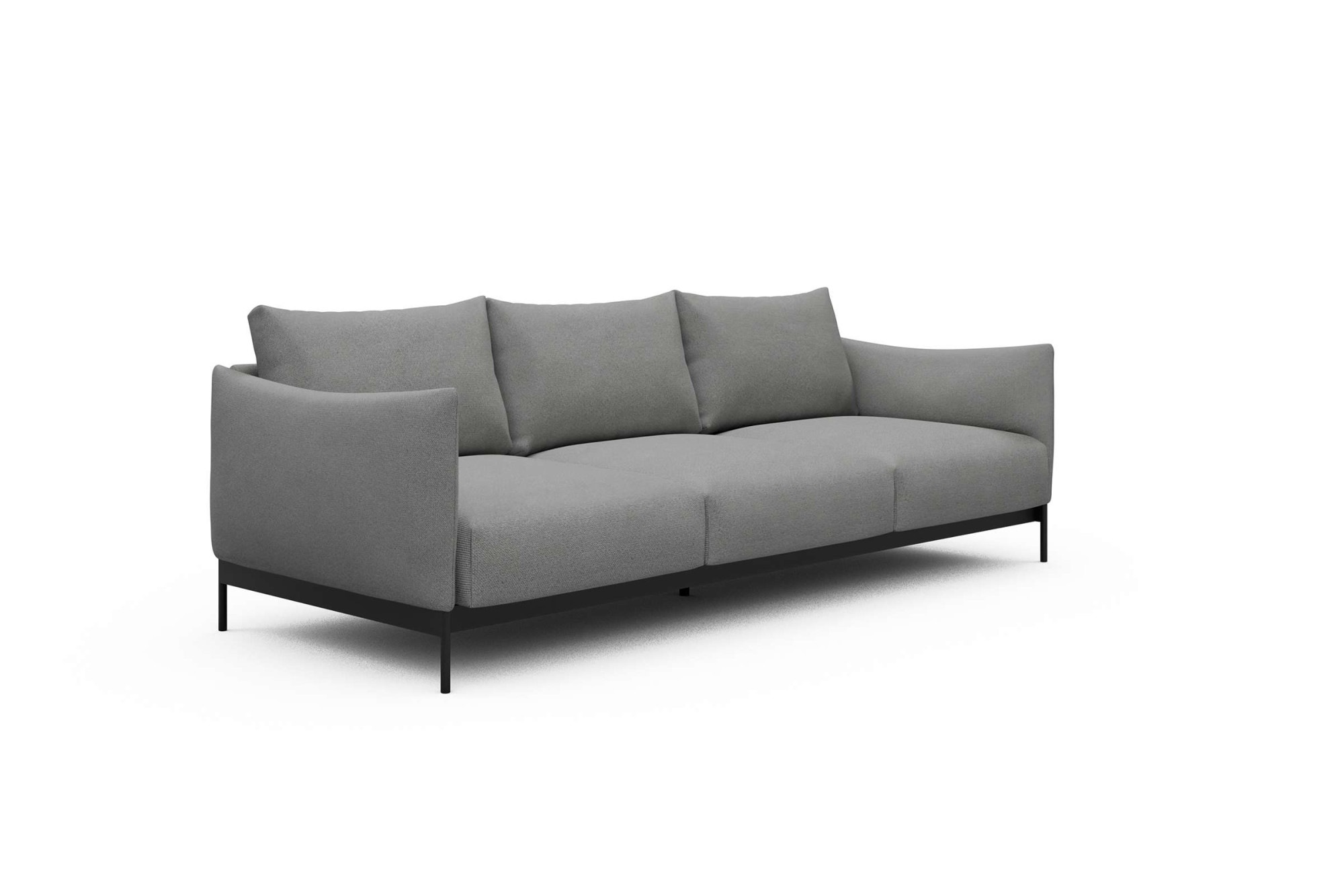 Tenksom 3-Sitzer »Kayto Sofa, TV-Couch, Dreisitzer«, Bezüge wechselbar, hoher Sitzkomfort, robuste Unterkonstruktion