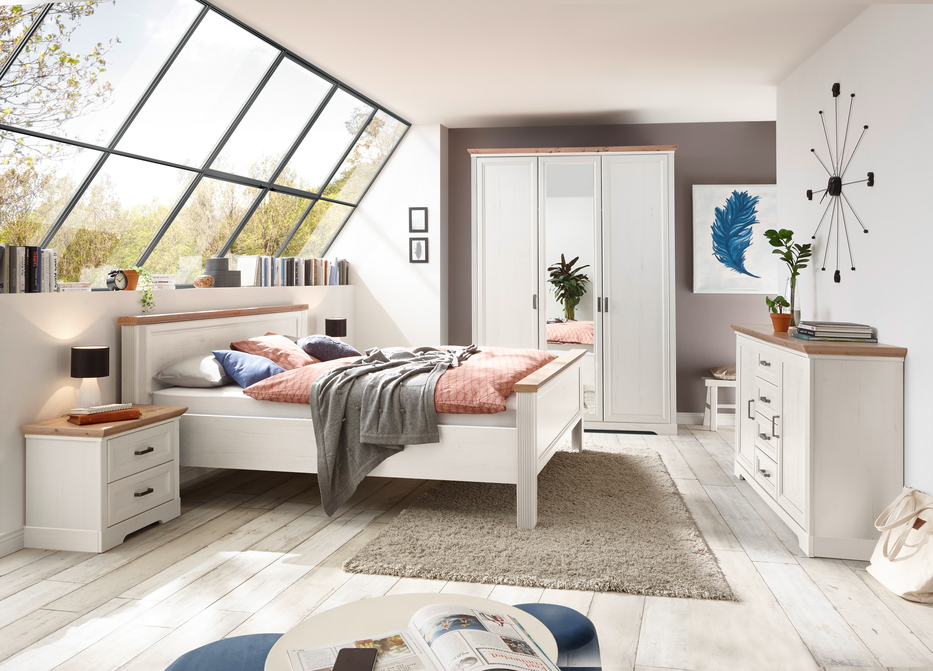 Thumbnail - Schlafkontor Kombikommode "Jasmin II", im Landhausstil