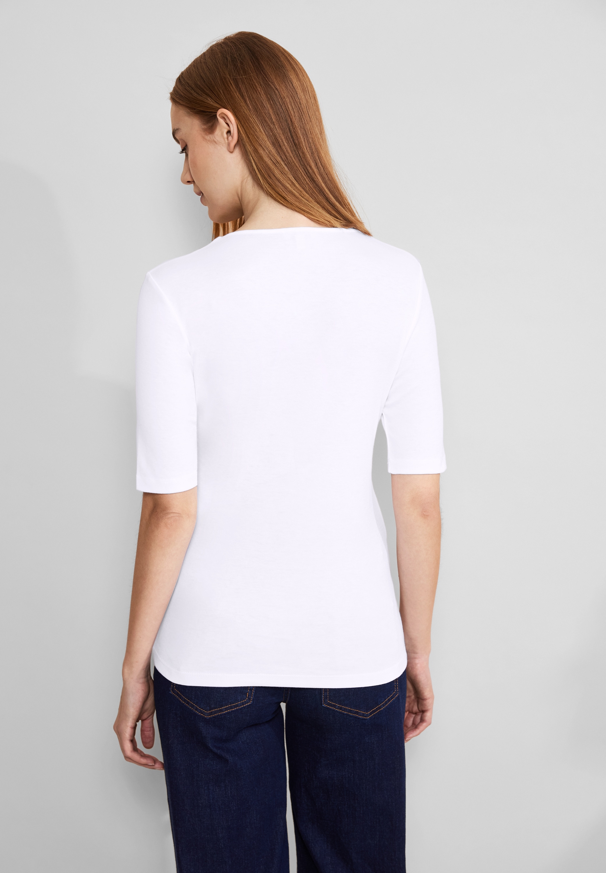 STREET ONE T-Shirt, im soften Baumwoll-Mix