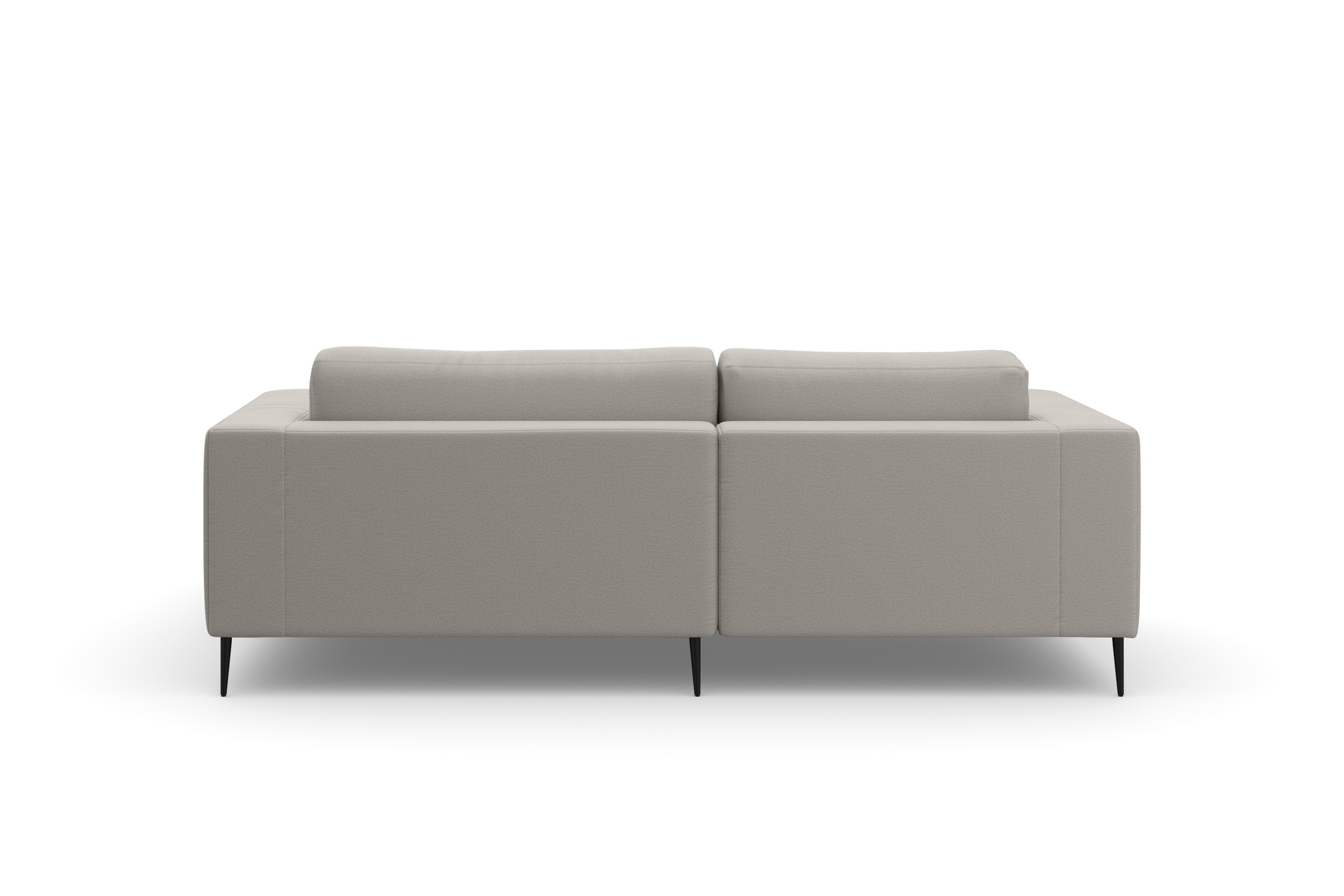 DOMO collection Ecksofa »Modica kompakt und elegant, Breite 244, L-Form«, moderne Optik mit extrabreiter Recamiere, auch in Cord