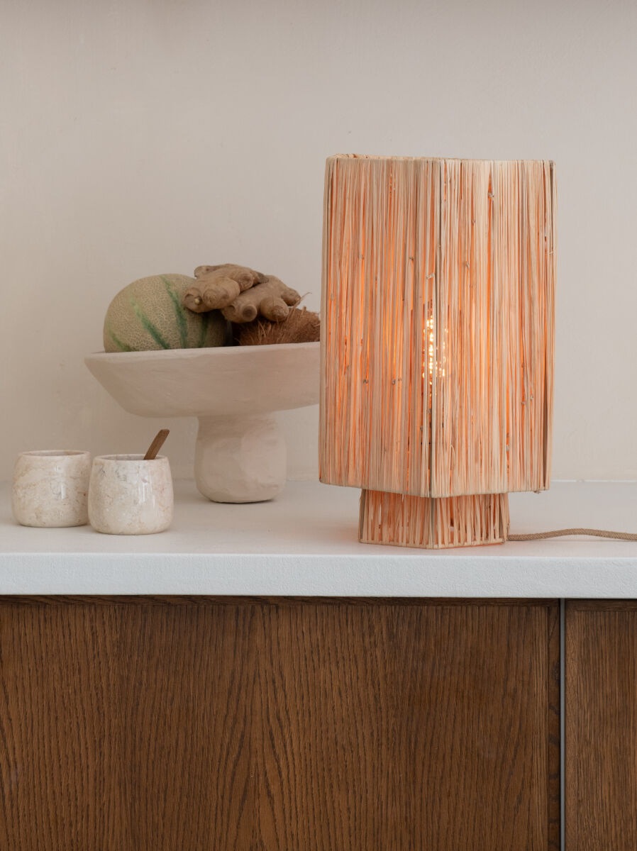 GOOD&MOJO Tischleuchte »PANTANAL«, 1 flammig, Leuchtmittel E27 | LED wechselbar, Nachhaltig