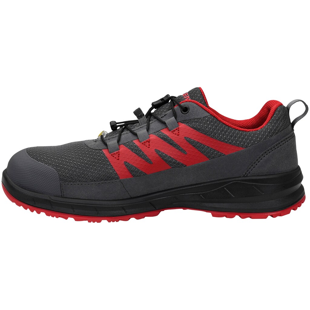 Elten Sicherheitsschuh »MARTEN XXSports grey-red Low ESD S1«