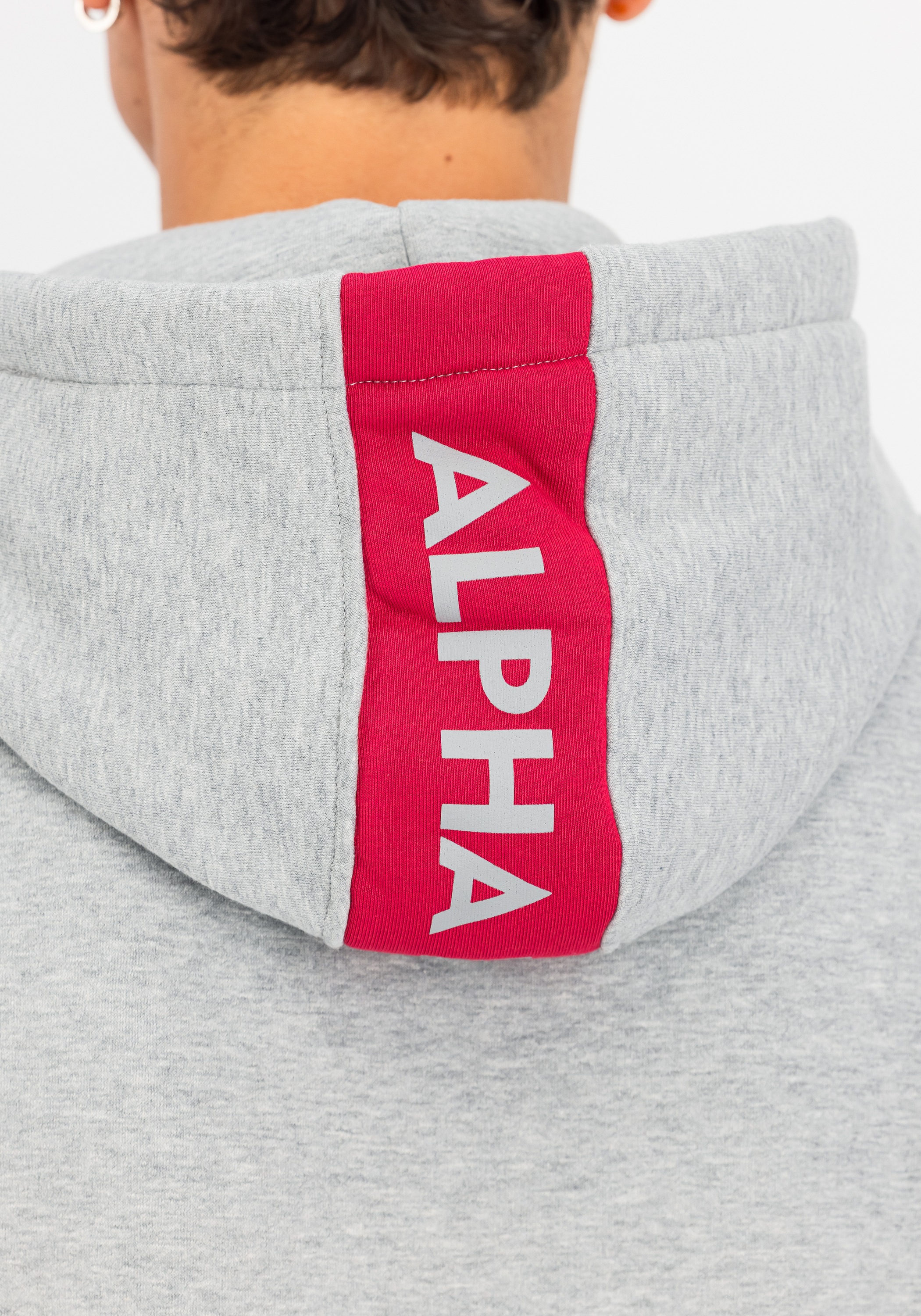 Alpha Industries Hoodie »Red Stripe Hoodie«