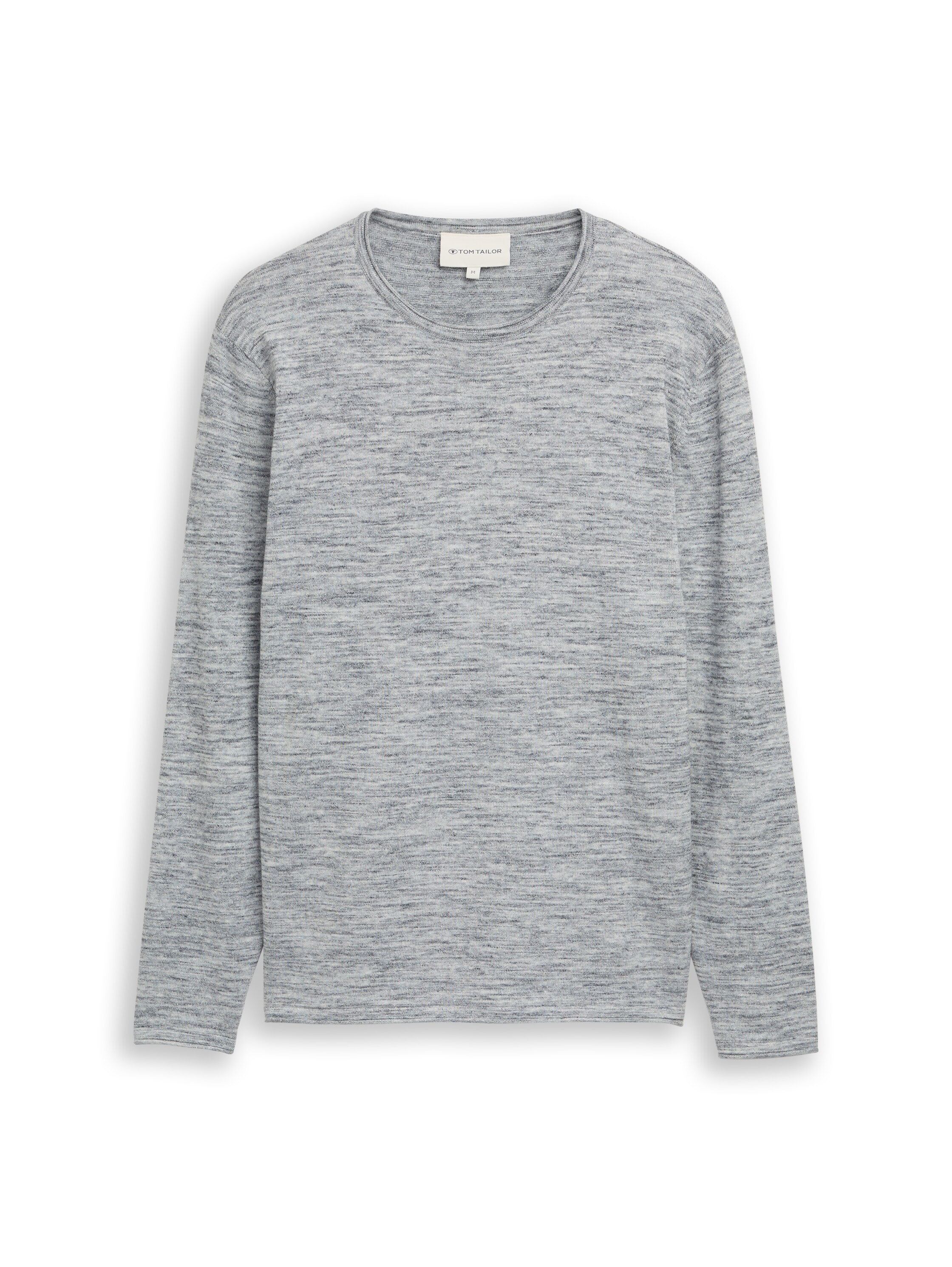 TOM TAILOR Rundhalspullover mit Rundhalsausschnitt