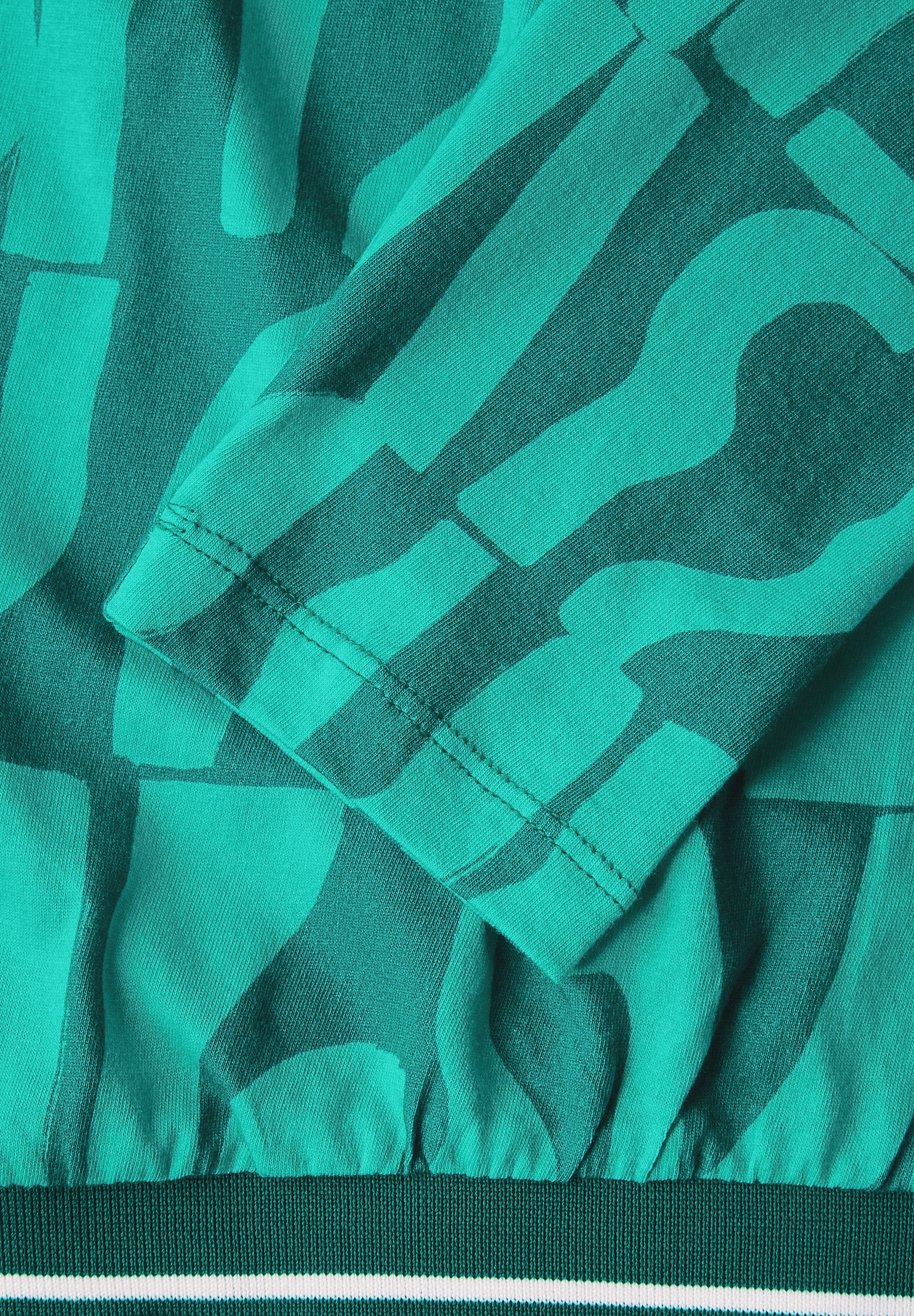 Cecil Langarmshirt, mit grafischem Muster