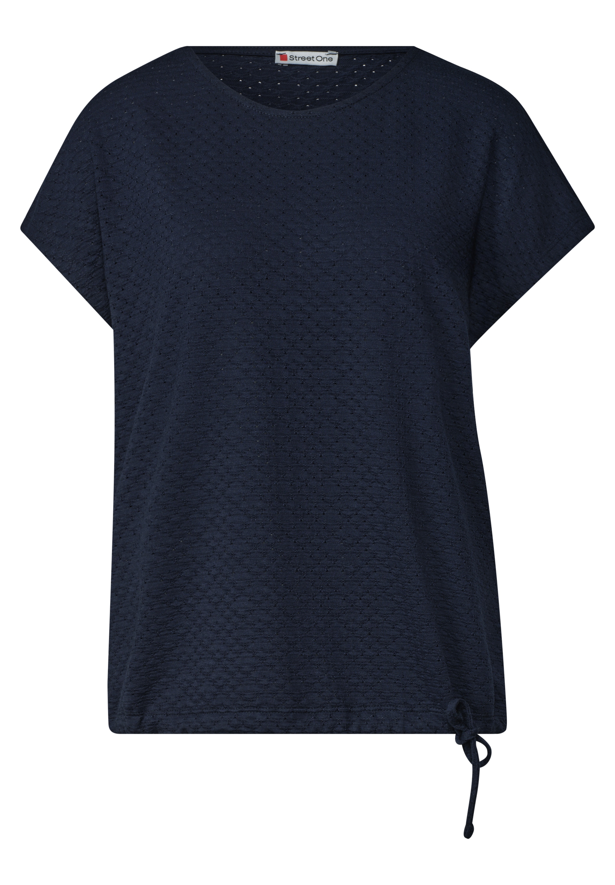 STREET ONE T-Shirt mit Rundhalsausschnitt