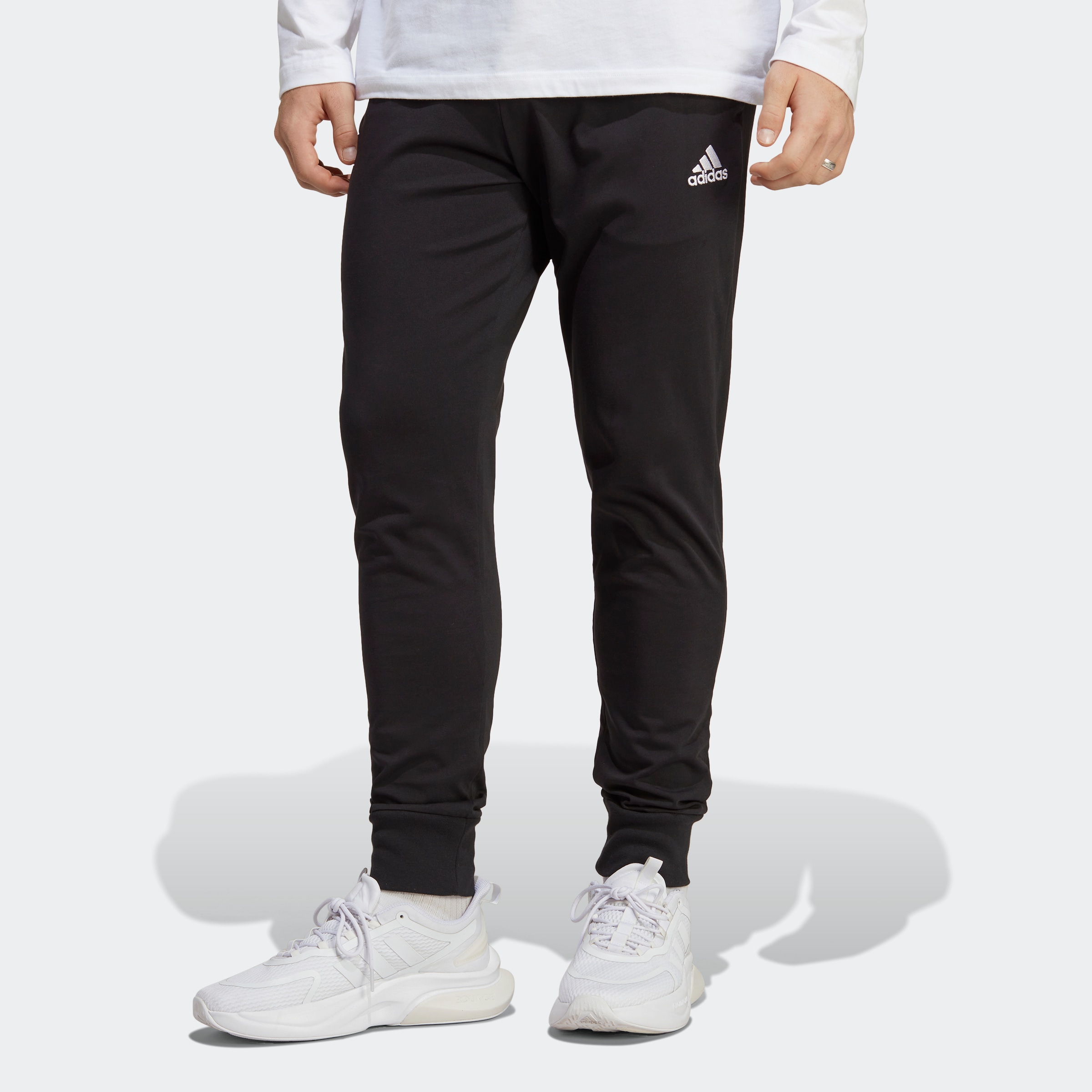 adidas Sportswear Sporthose »ESSENTIALS SINGLE JERSEY TAPERED CUFF HOSE«, (1 tlg.)