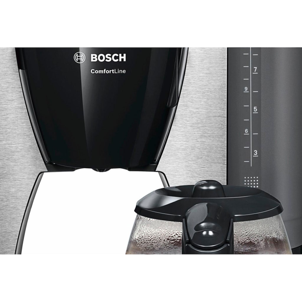 BOSCH Filterkaffeemaschine »ComfortLine TKA6A643«, 1,25 l Kaffeekanne, Papierfilter, 1x4