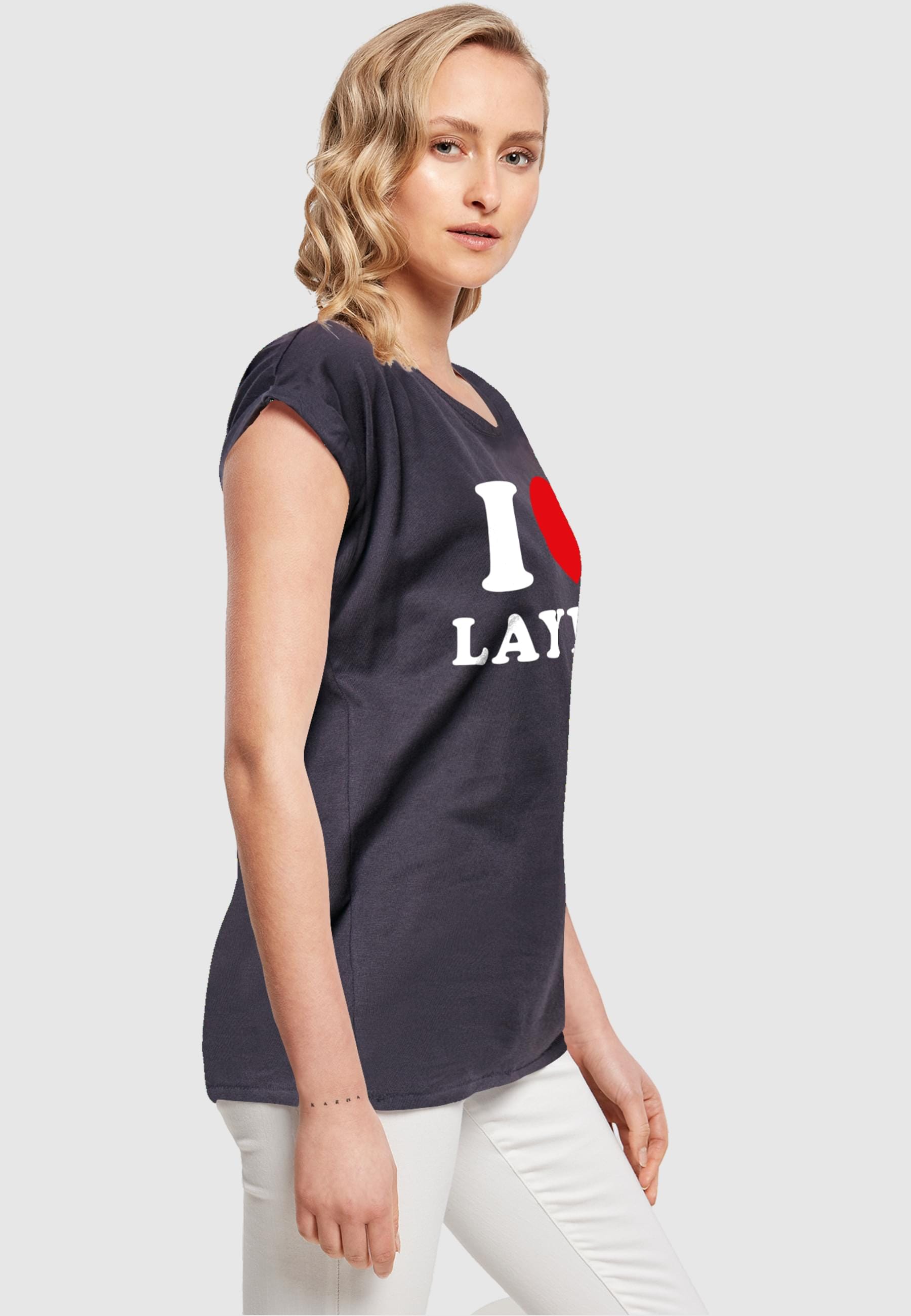 X T-Shirt kaufen BAUR I Love Ladies »Damen tlg.) Merchcode | Layla (1 T-Shirt«,