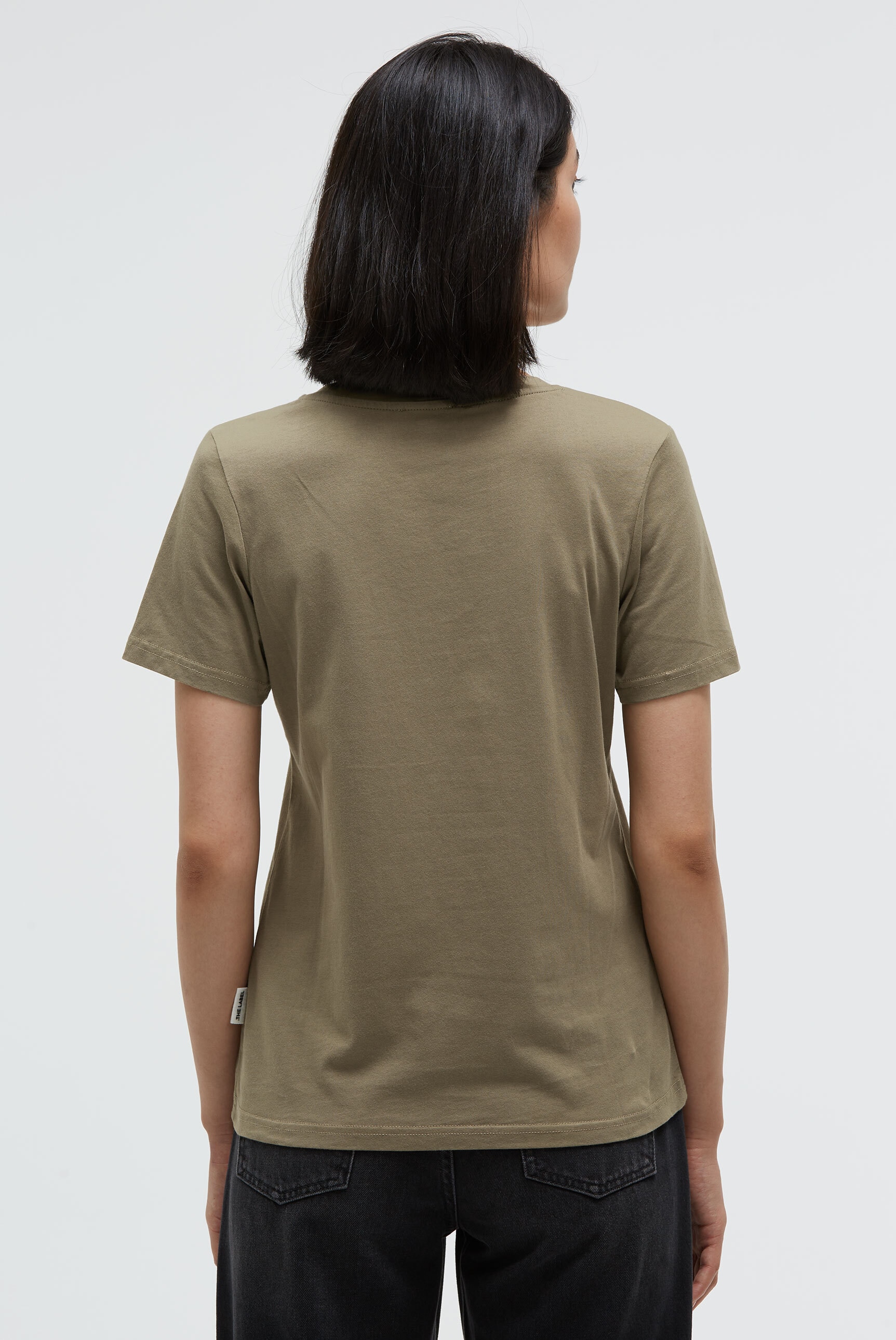 SENSES.THE LABEL V-Shirt, aus Baumwolle