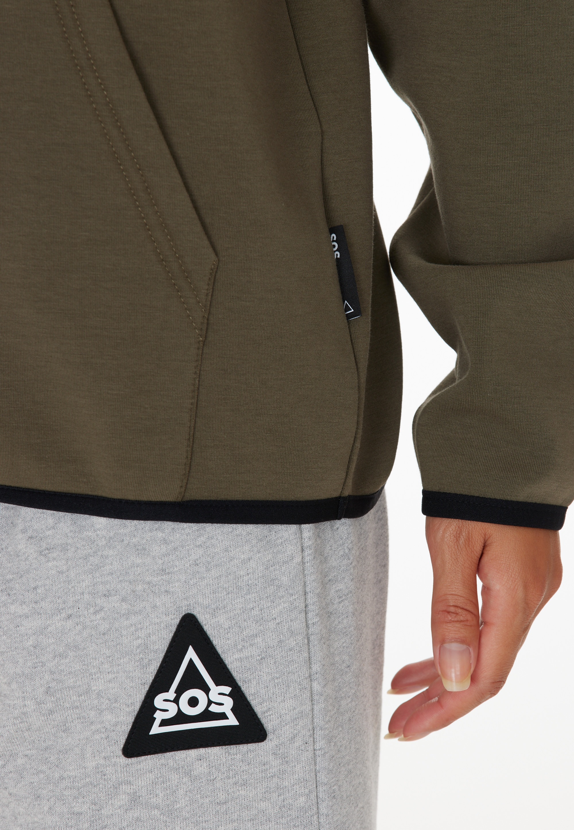 SOS Kapuzensweatshirt »Vail« mit verstellbarer Kapuze