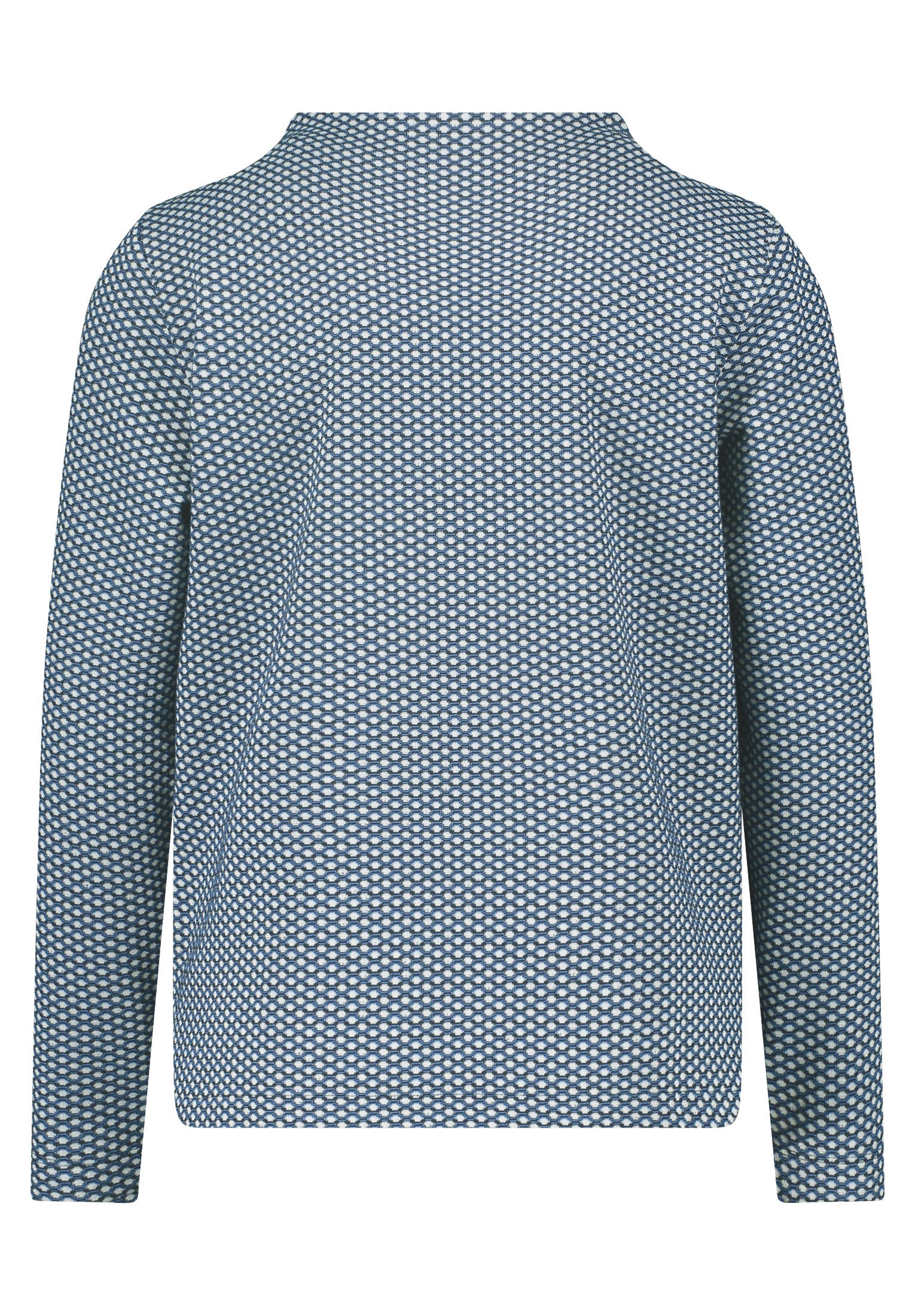 Betty&Co Kurzarmshirt »Betty & Co Damen Strukturshirt mit Turtle Neck«, (1 tlg.), Struktur