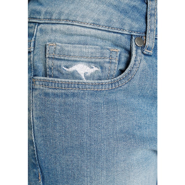 KangaROOS 7/8-Jeans », im Bund verstellbar«, und kleiner Stickerei | BAUR