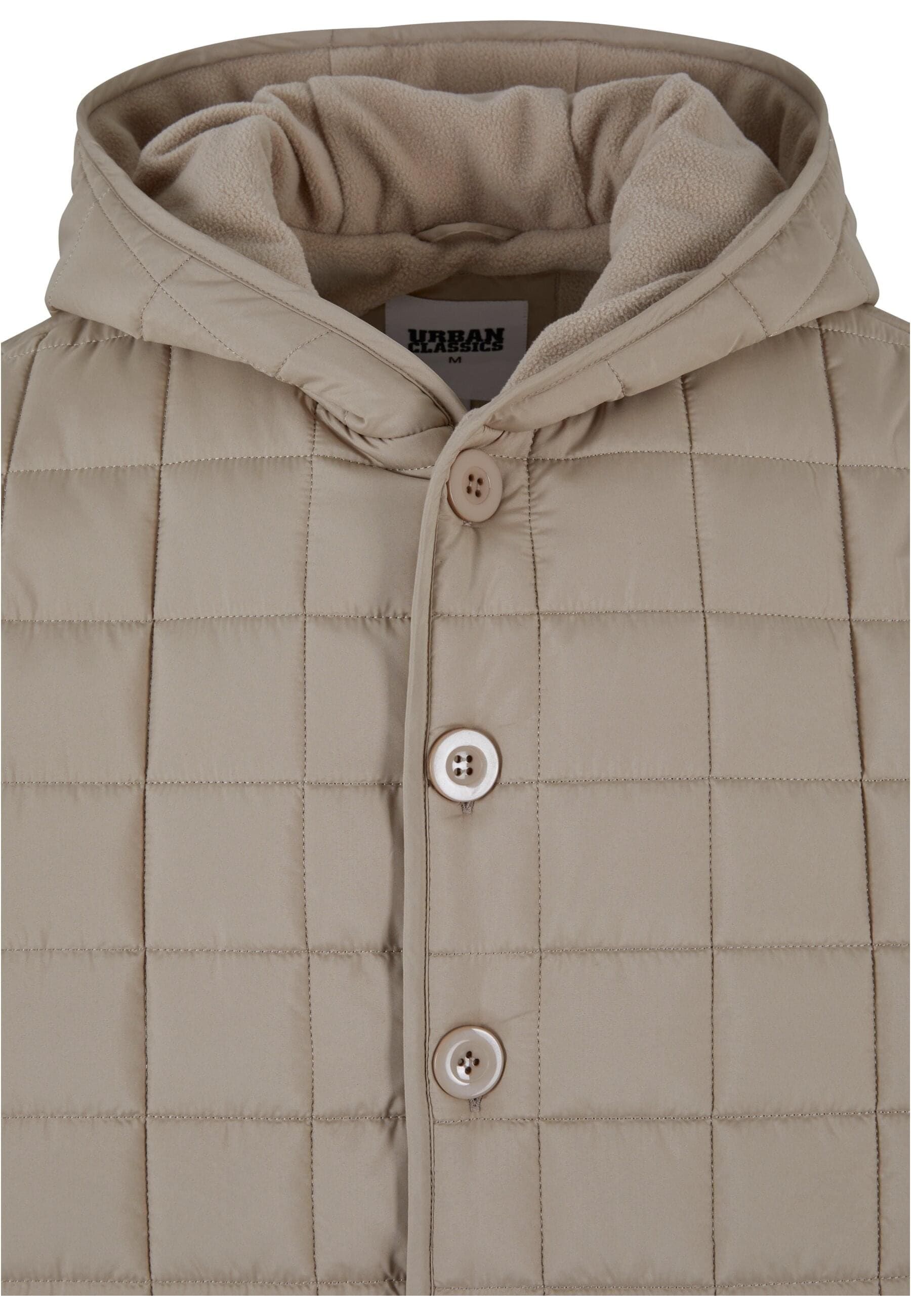 URBAN CLASSICS Winterjacke »Urban Classics Herren Polar Fleece Lined Parka«, (1 St.), mit Kapuze