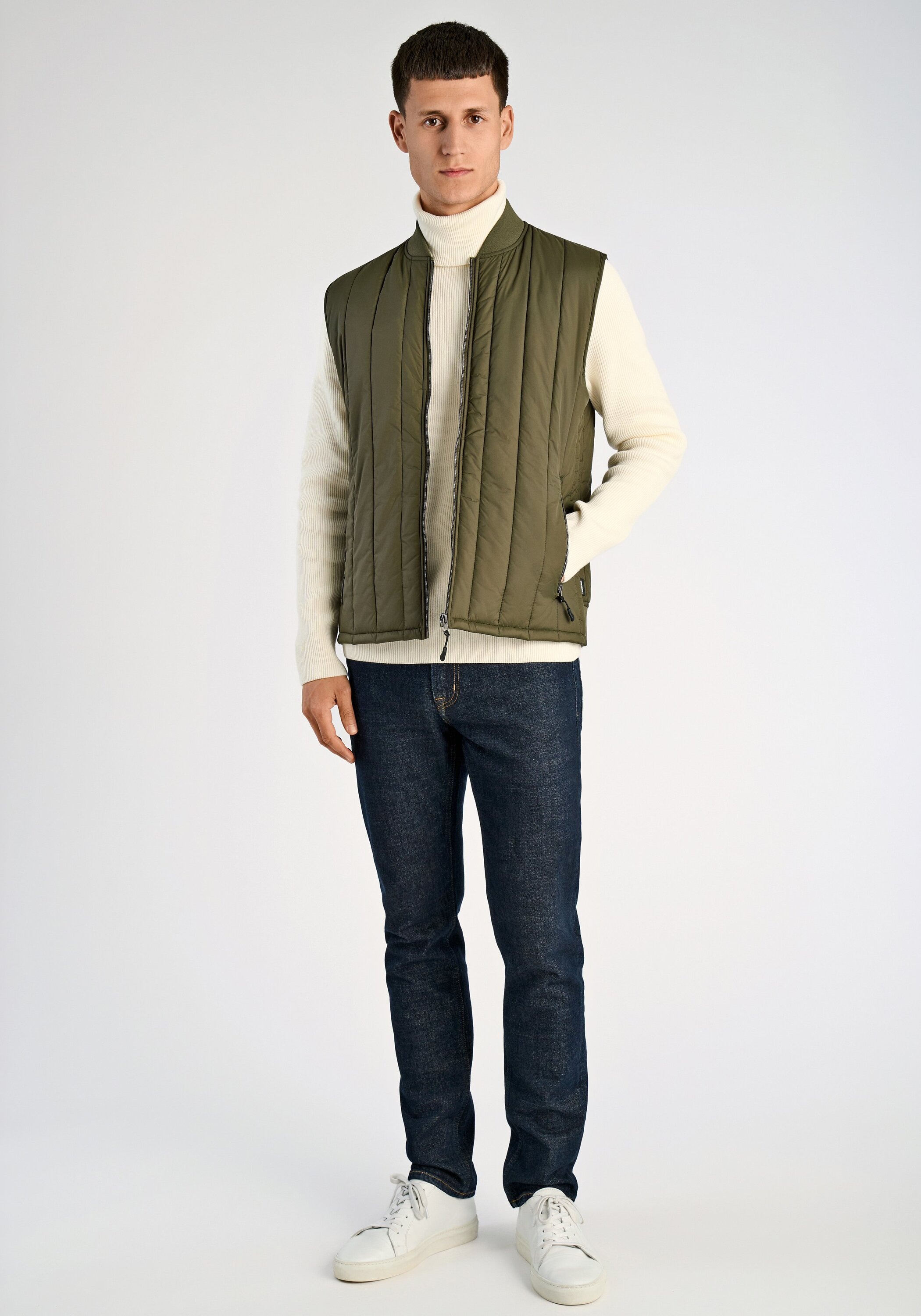 LINDBERGH Steppweste »Wattierte Weste Relaxed Fit«