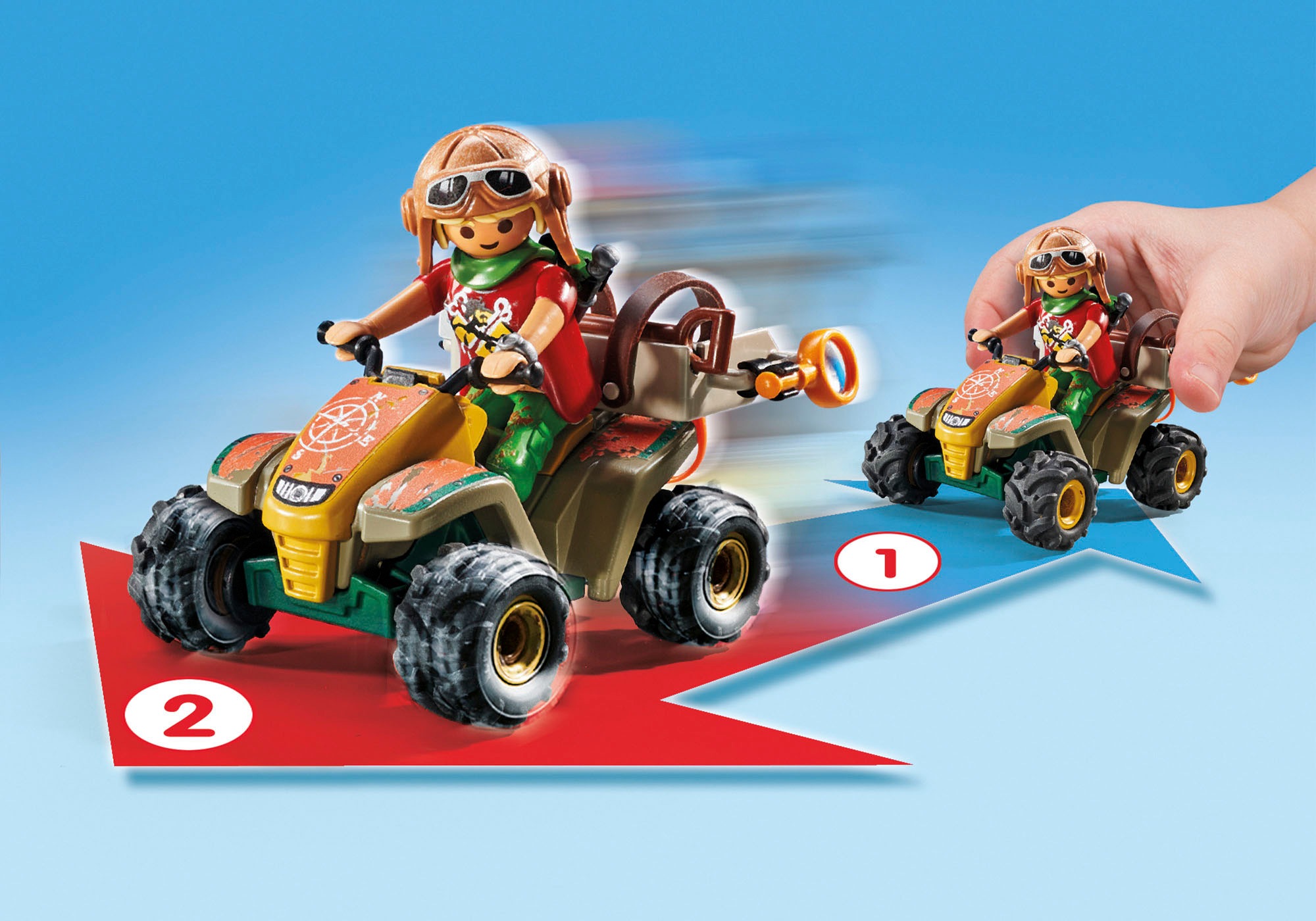 Playmobil® Konstruktions-Spielset »Schatzsuche im Dschungel (71454)«, (72 St.), Made in Europe