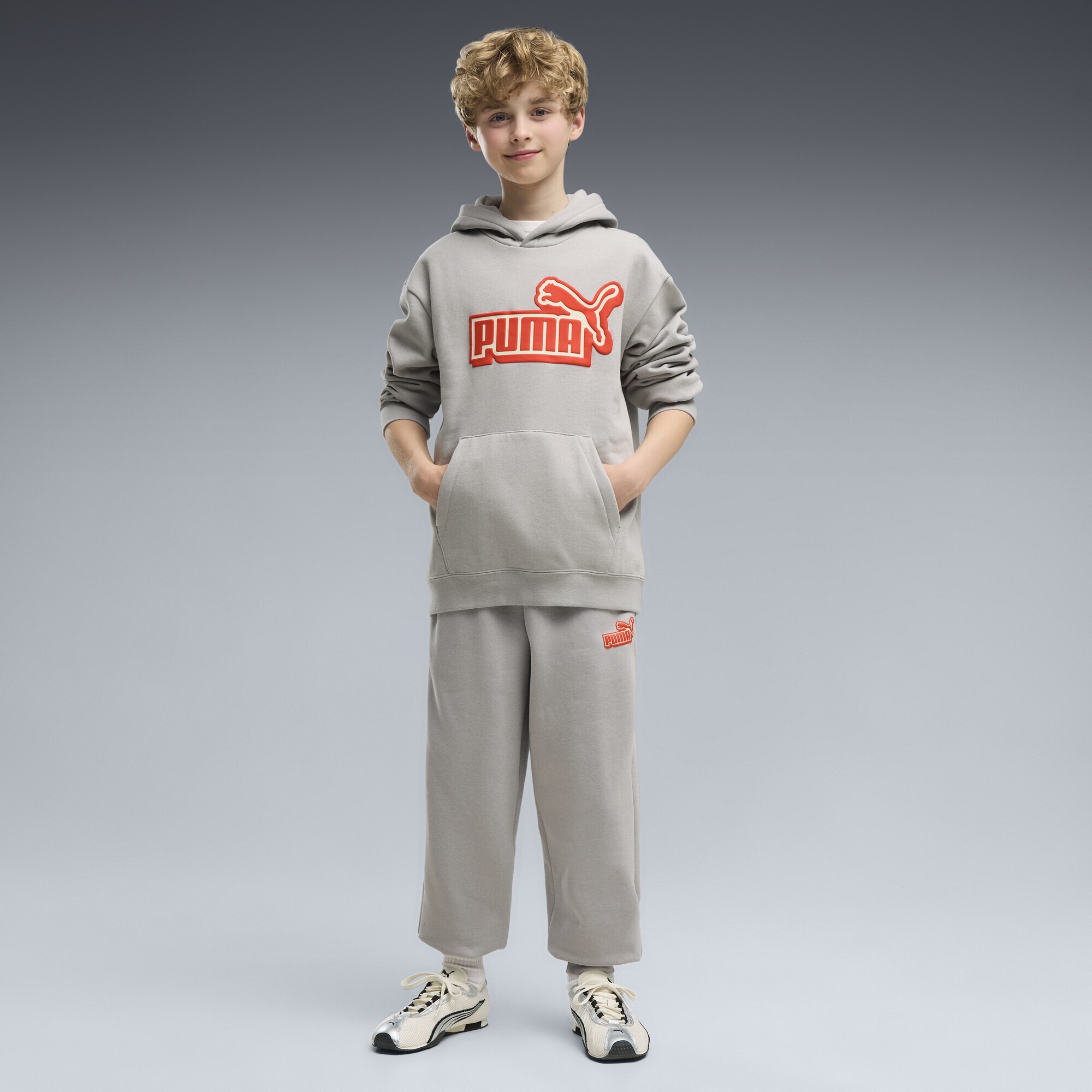 PUMA Hoodie »Essentials Logo Lab Relaxed Hoodie Jungen«
