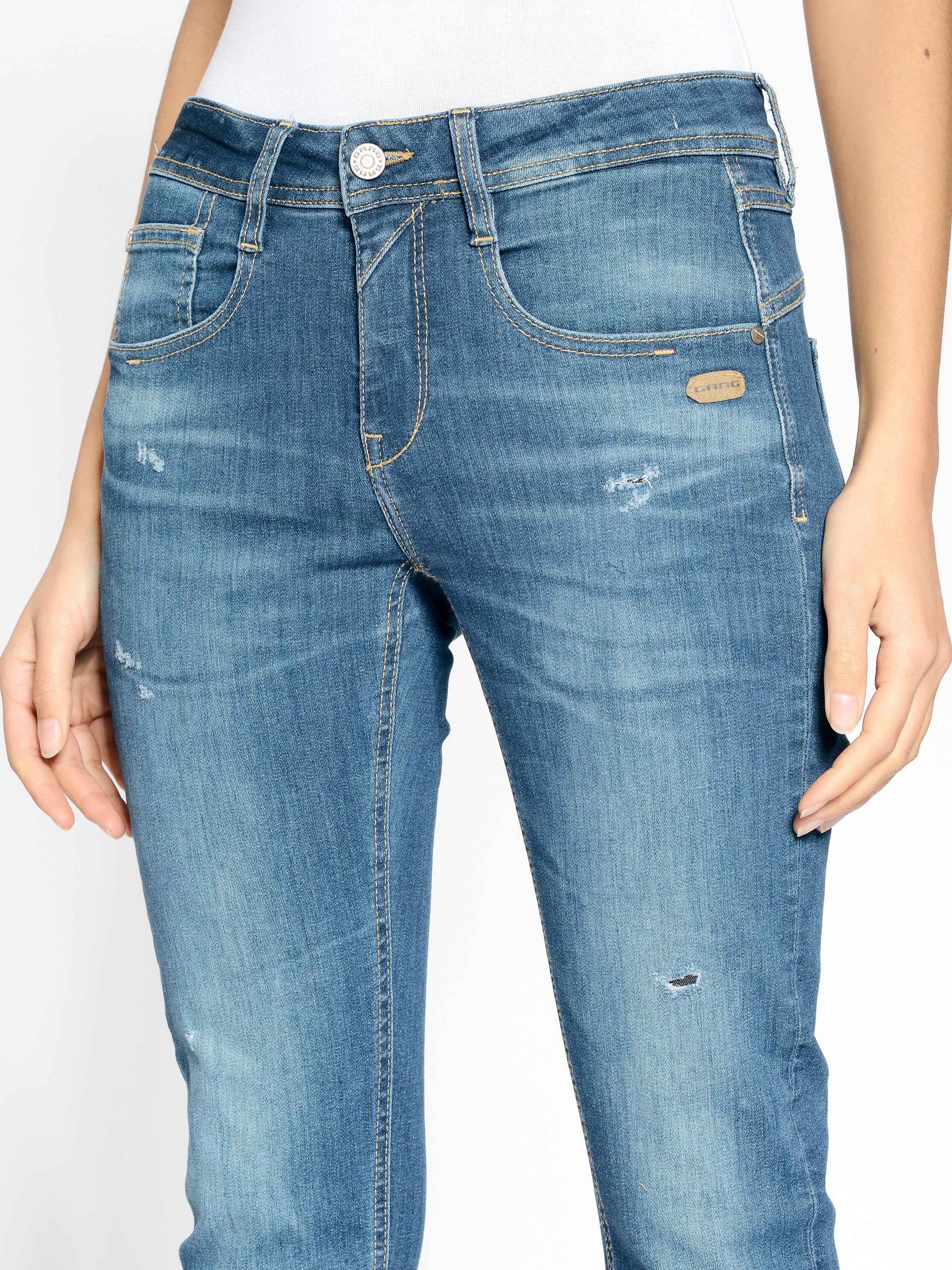 GANG Relax-fit-Jeans »GANG Jeans Relaxed Fit 94AMELIE CROPPED«