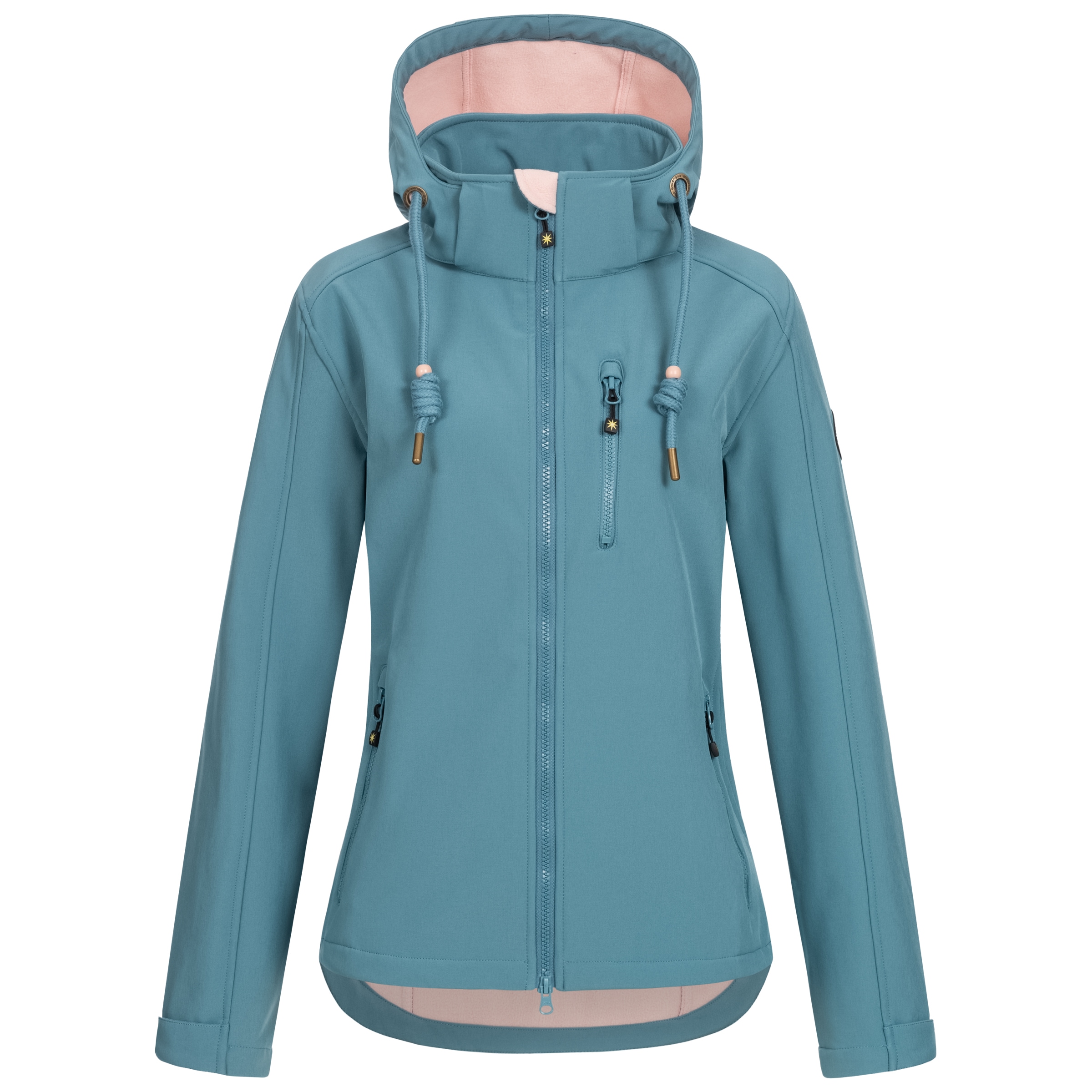 DEPROC Active Softshelljacke "ankerglutfreude WMN", mit abnehmbarer Kapuze günstig online kaufen