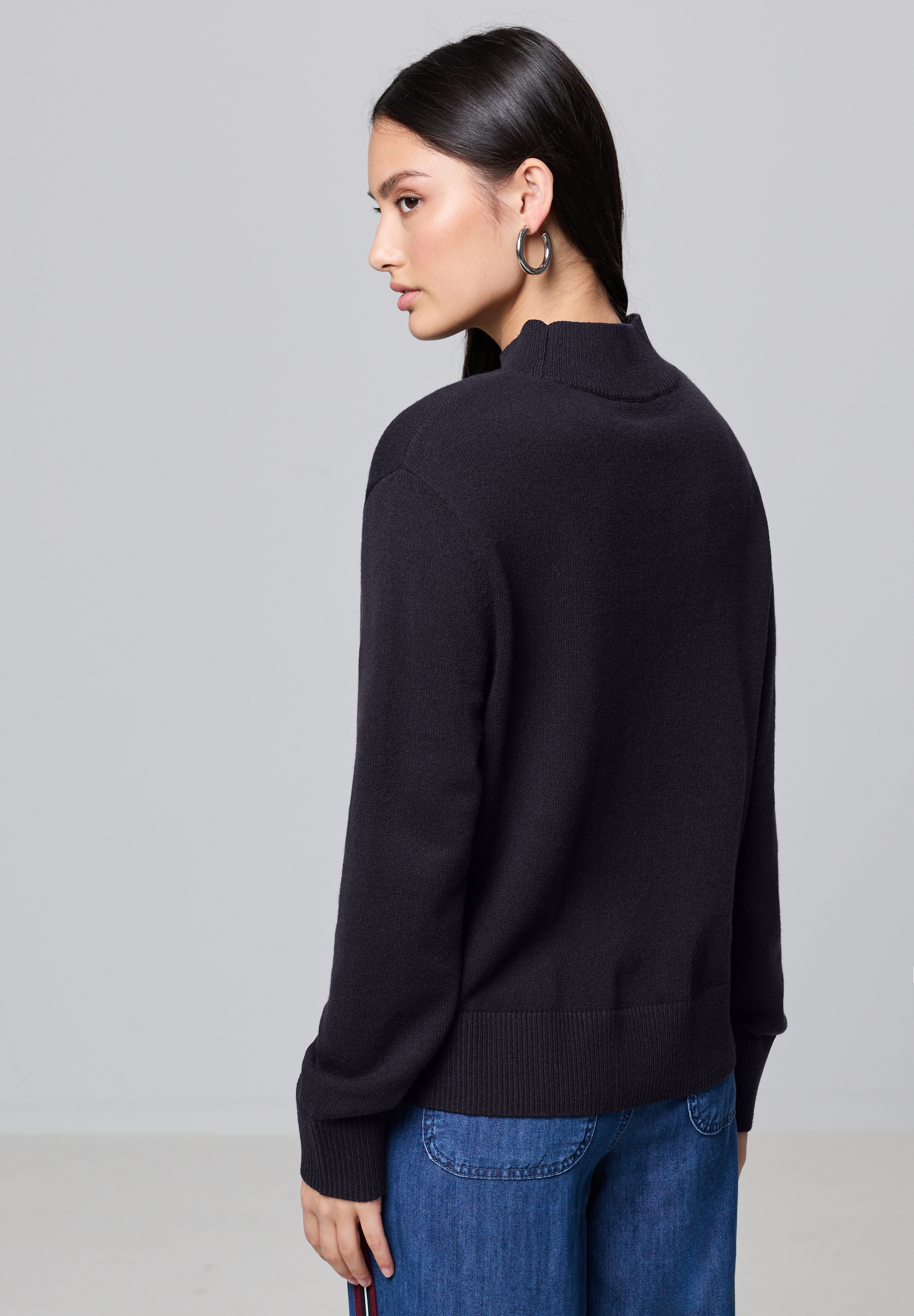 STREET ONE STUDIO Strickpullover, Feinstrick