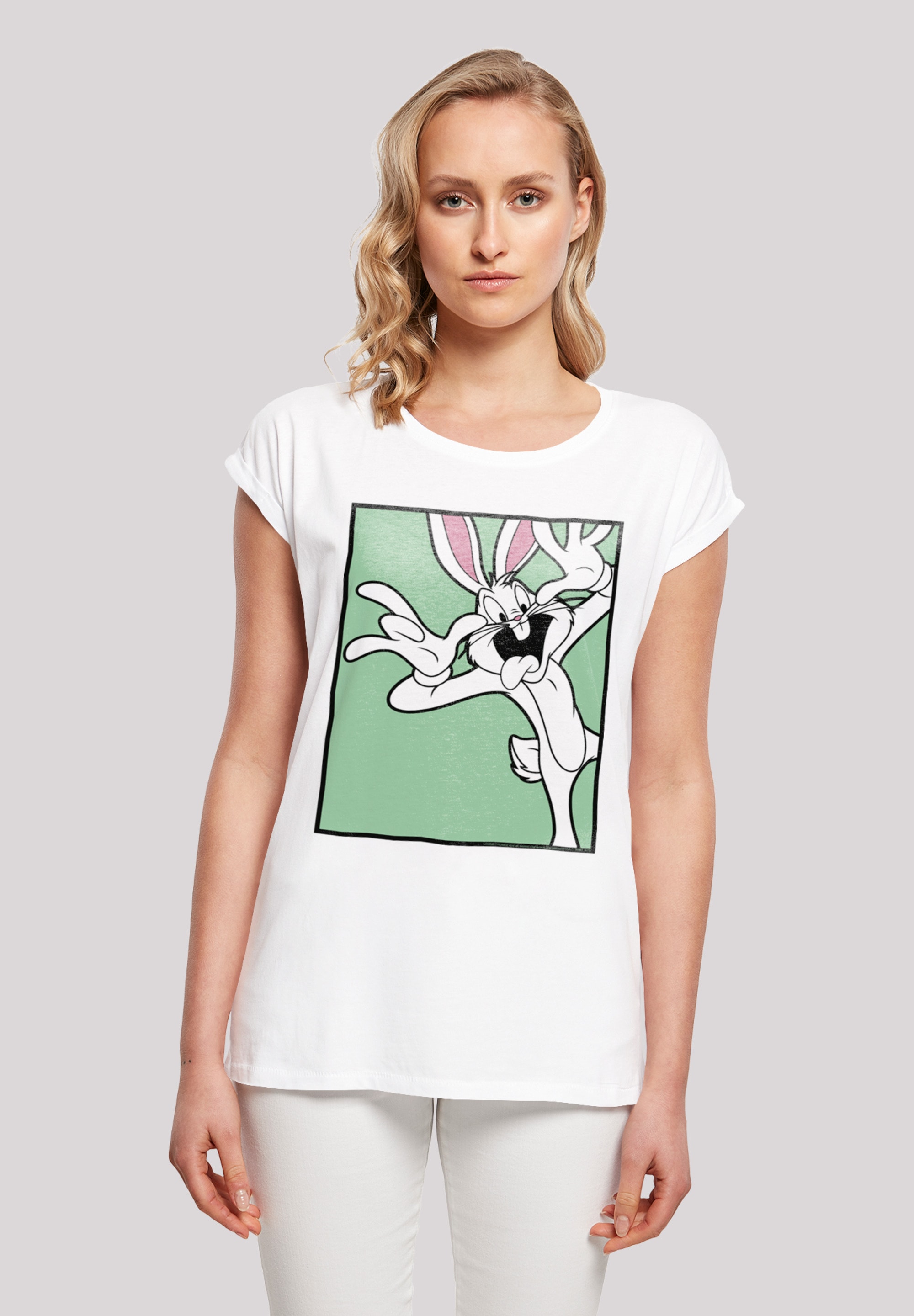 T-Shirt »Looney Tunes Bugs Bunny Funny Face«, Print