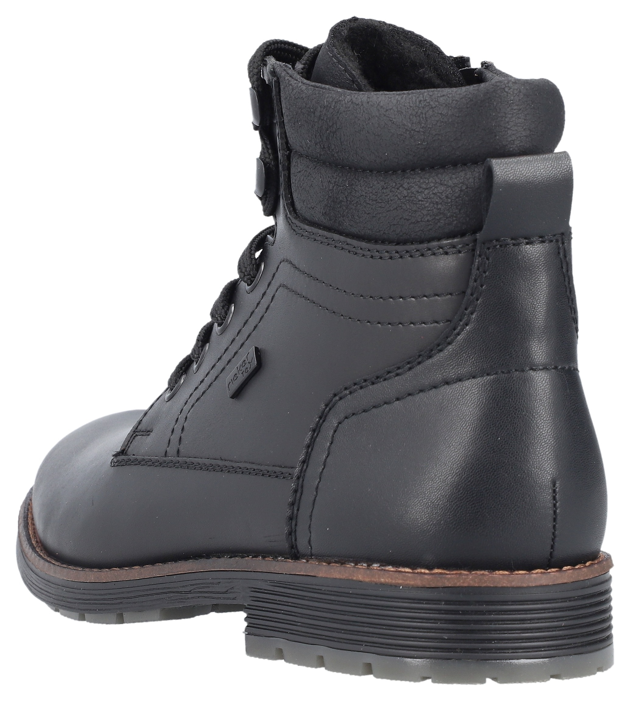 Rieker Winterstiefelette, Schnürstiefelette, Boots mit riekerTEX-Membran, schmale Form