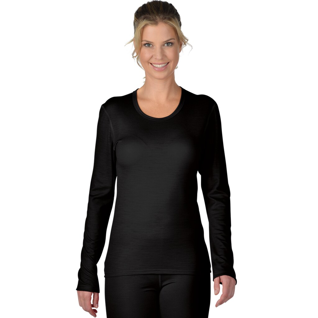 Trigema Kurzarmshirt »TRIGEMA Sportshirt aus Merinowolle«, (1 tlg.)