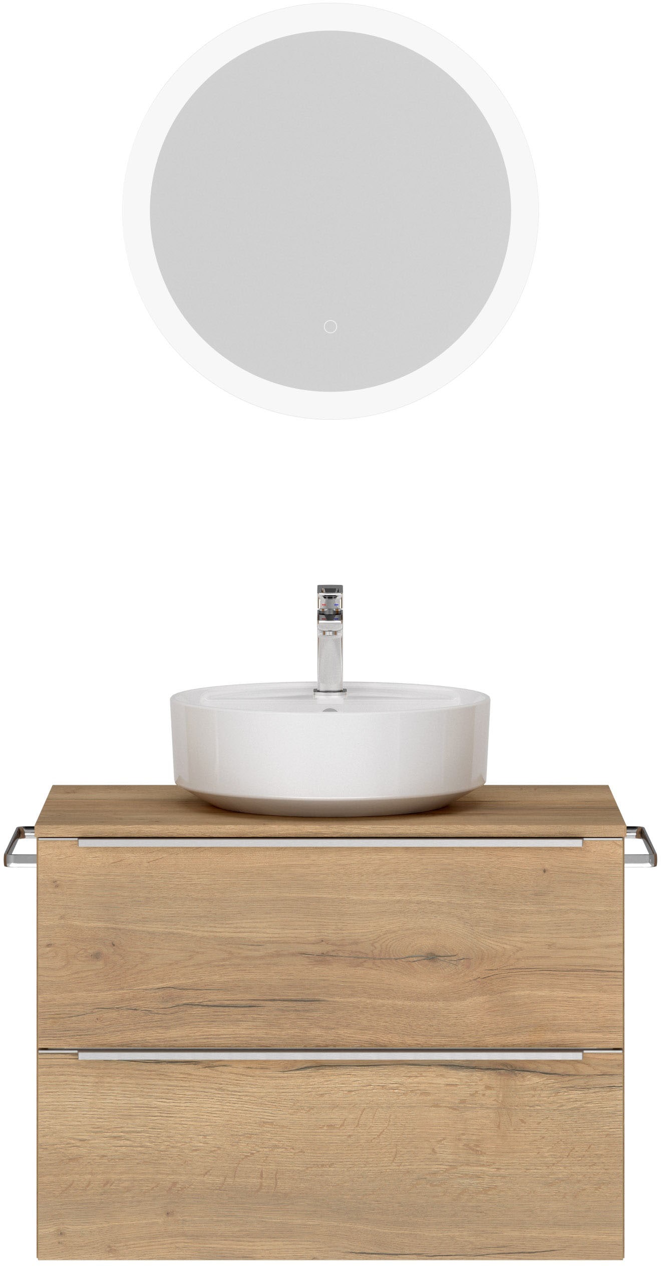 nobilia Badmöbel-Set "Alvene" vormontiert, mit Soft-Close, 2 Stk. tlg. günstig online kaufen