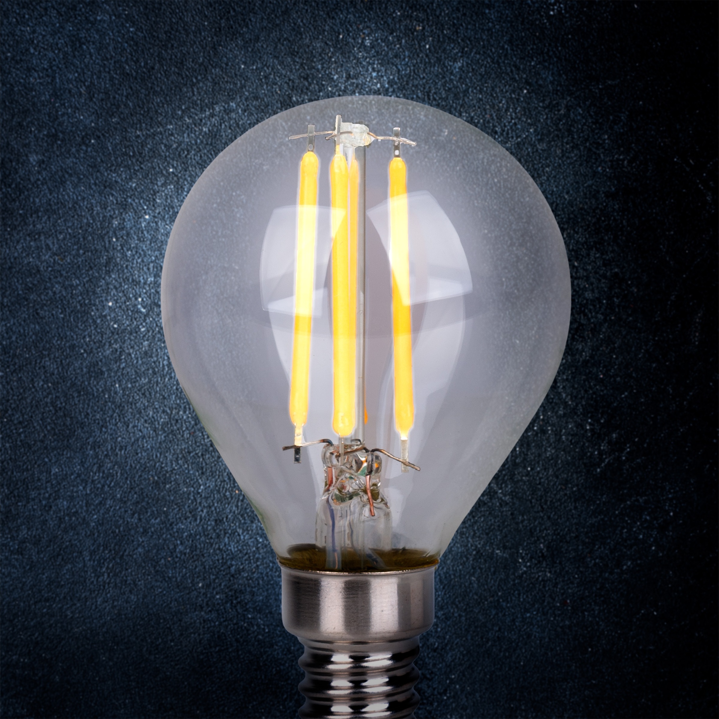 näve LED-Leuchtmittel »Daffy« E14 6 Stk. Warmweiß 6er Set, LED in warmweiß, E14, dimmbar, Farbe klar, D: 4,5cm, H: 8cm