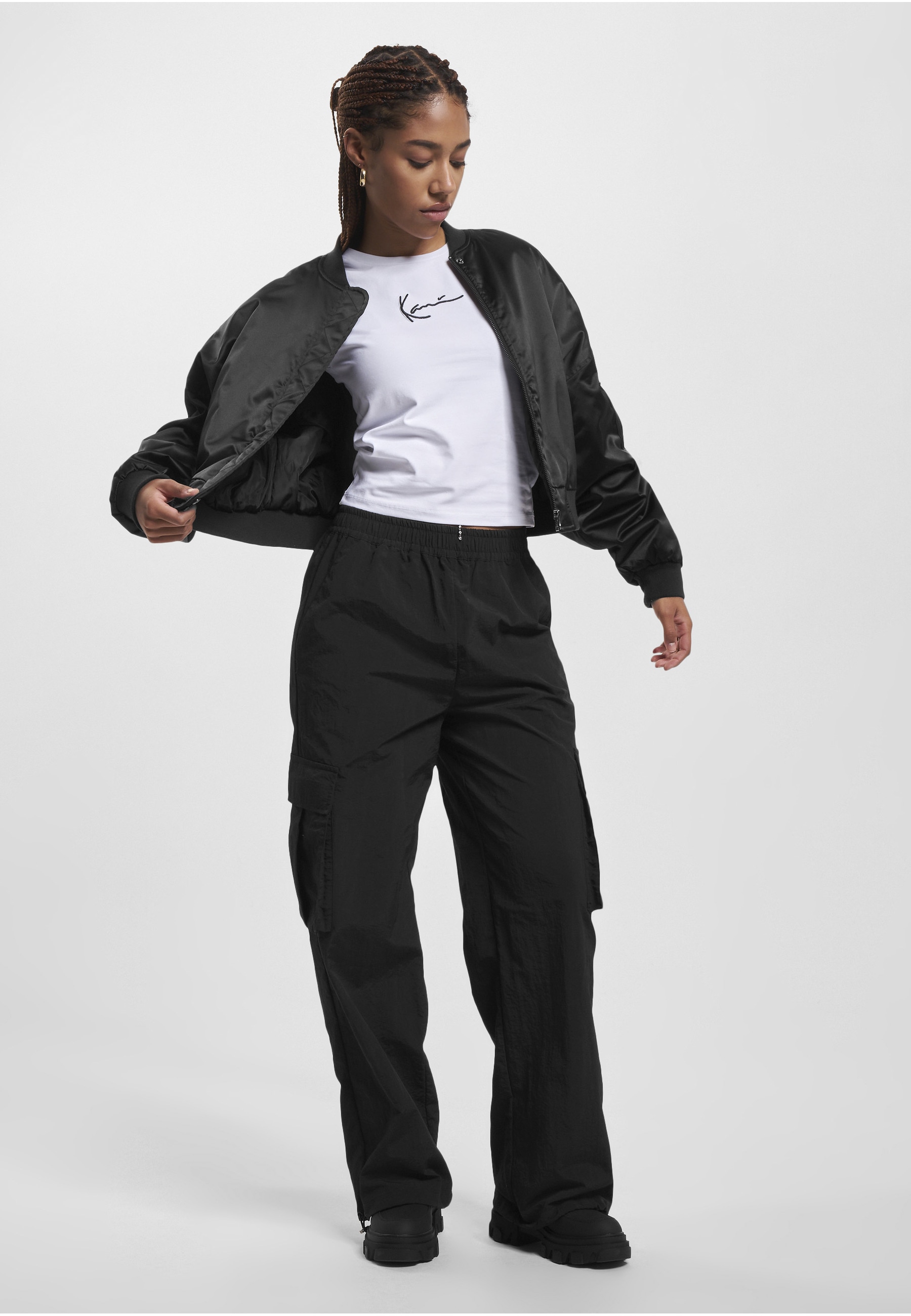 Karl Kani T-Shirt »Karl Kani Damen Small Signature 3-Pack Essential Tight Tee« 1 Stk.
