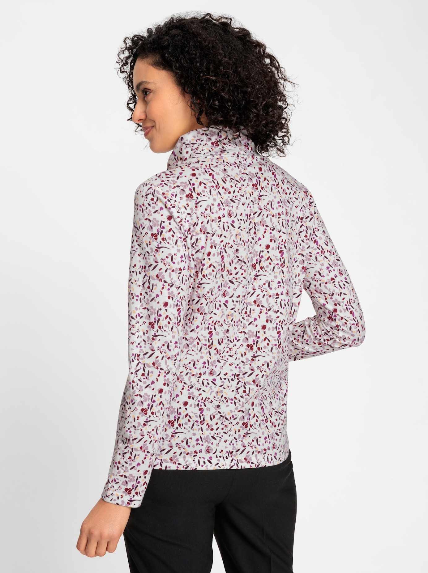 Inspirationen Rollkragenshirt "Druck-Shirt", (1 tlg.) günstig online kaufen
