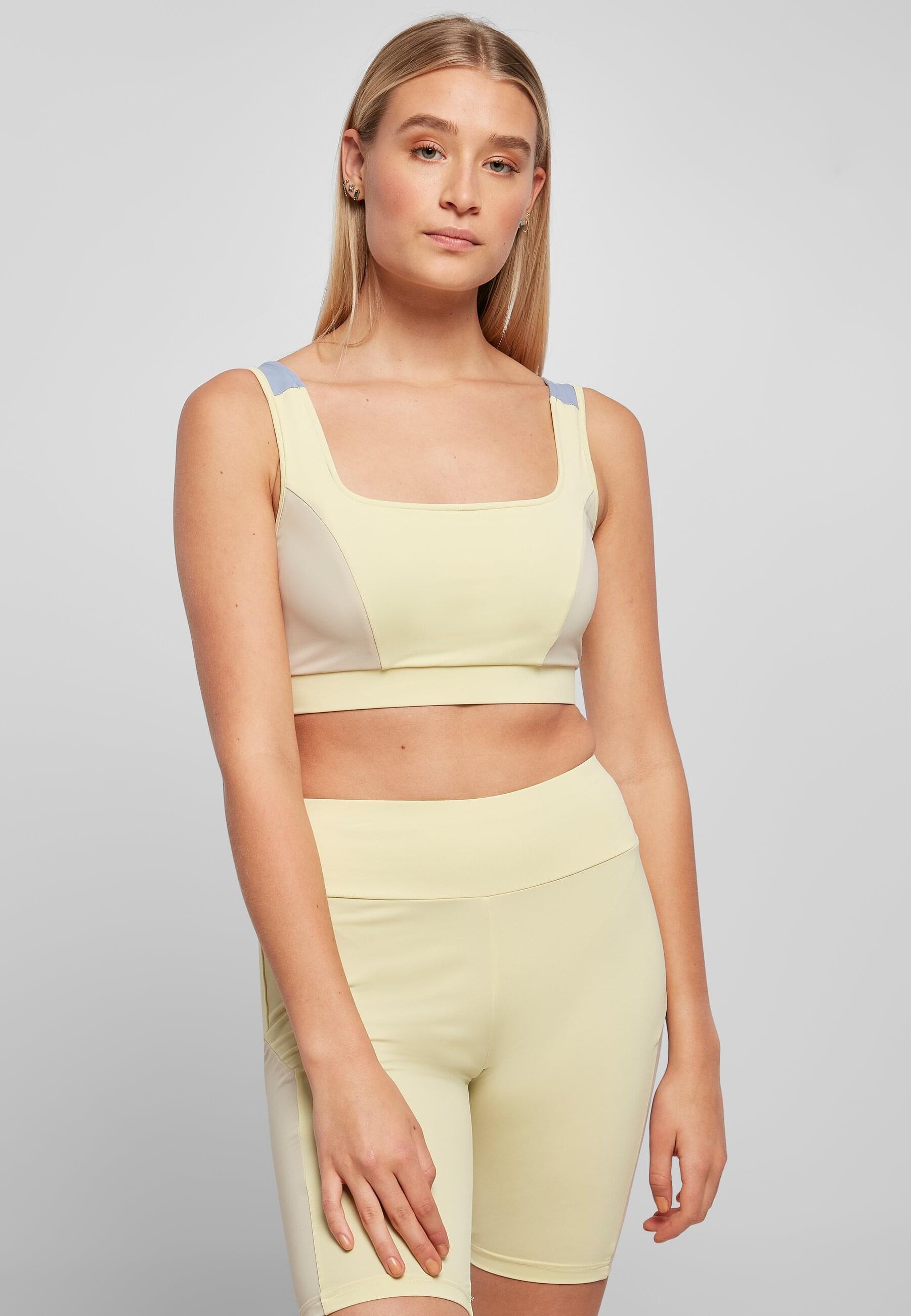 URBAN CLASSICS Sport-BH »Damen Ladies Color Block Bra«