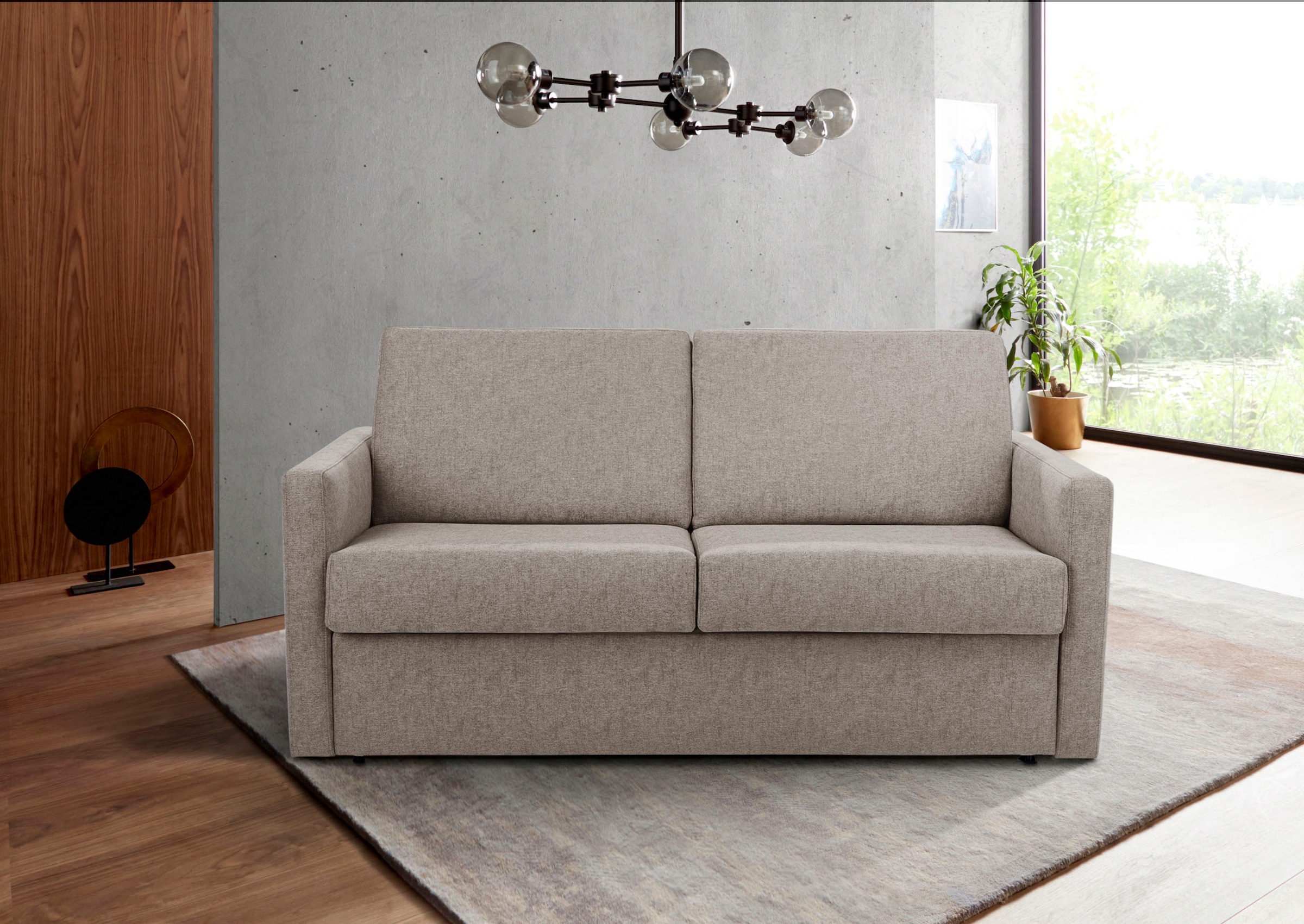 Home affaire Schlafsofa "Goldpoint 162 cm, Dauerschläfer, Liegefläche 120/2 günstig online kaufen