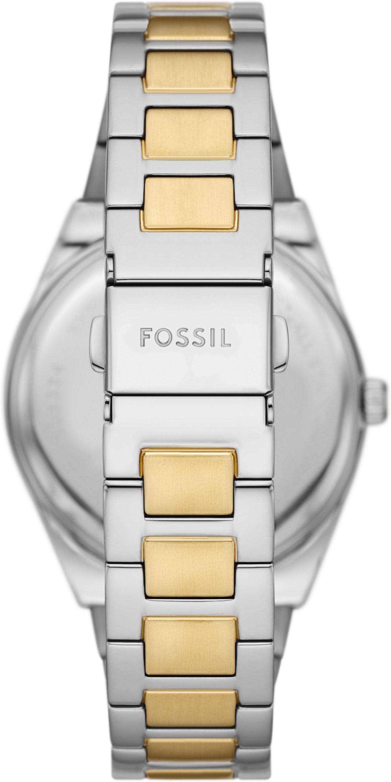 Fossil Quarzuhr »SCARLETTE«, Armbanduhr, Damenuhr, analog, Edelstahlarmband