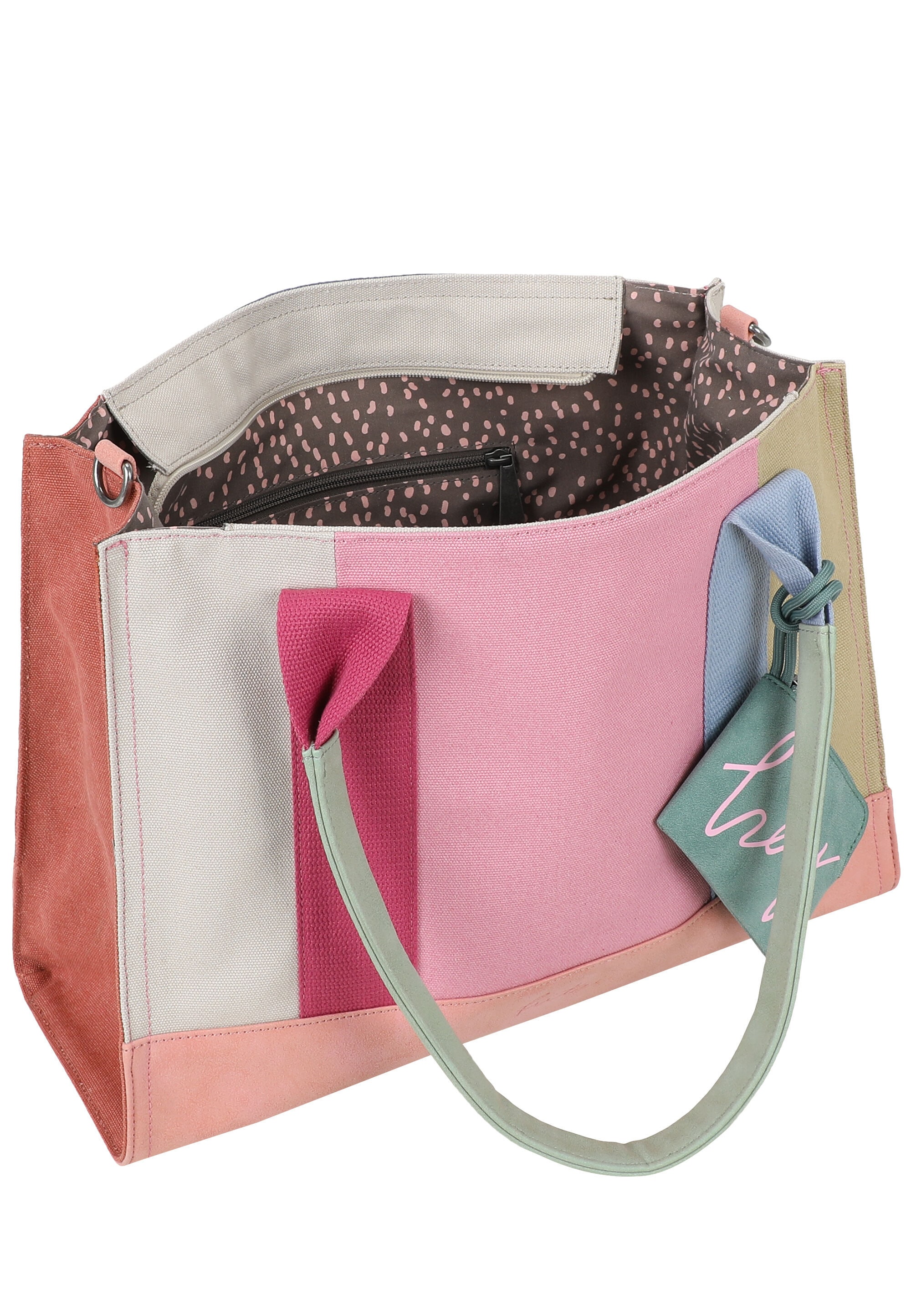 Fritzi aus Preußen Shopper »Tote Shopper Limited Multi« mit abnehmbarem Anhänger