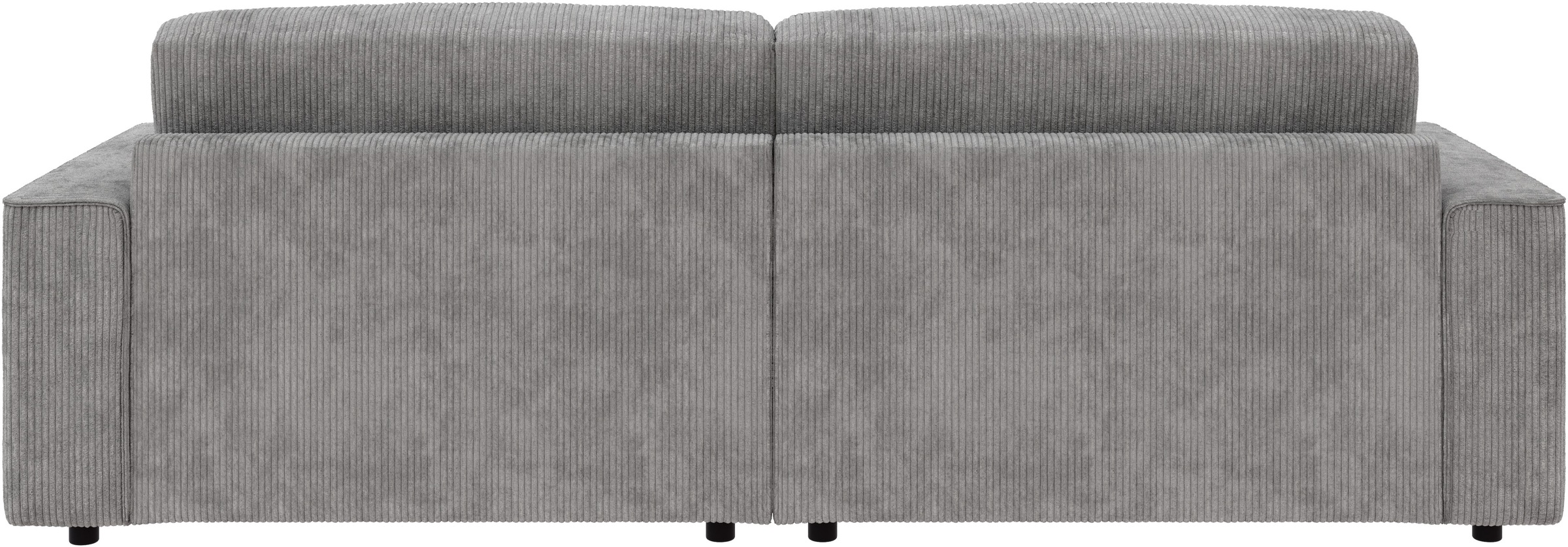 INOSIGN Ecksofa »Chance, Recamiere beidseitig montierbar, Schlaffunktion, Breite 265 cm«, in Cordstoff HYPER, mit Schlaffunktion und Bettkasten