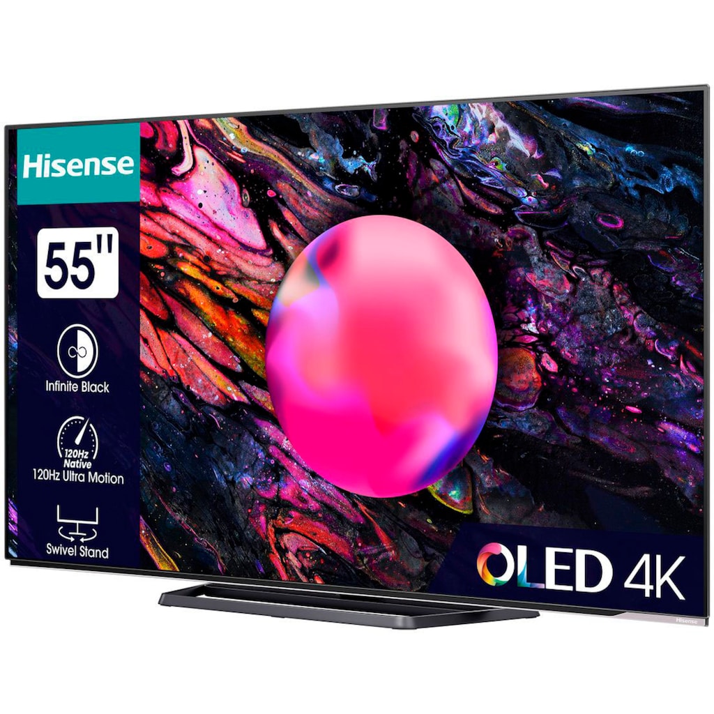 Hisense OLED-Fernseher »55A85K«, 139 cm/55 Zoll, 4K Ultra HD, Smart-TV