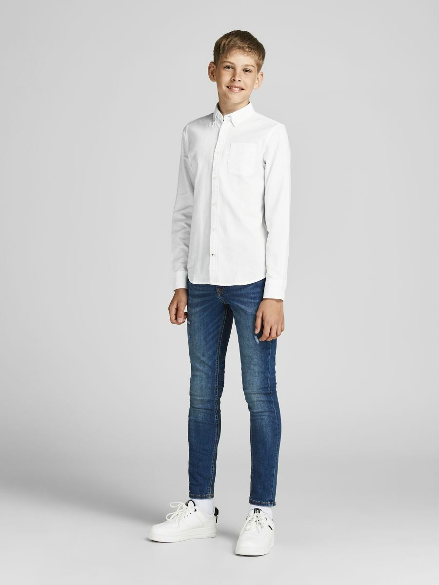 Jack & Jones Junior Langarmhemd »JJEOXFORD SHIRT L/S NOOS JNR«