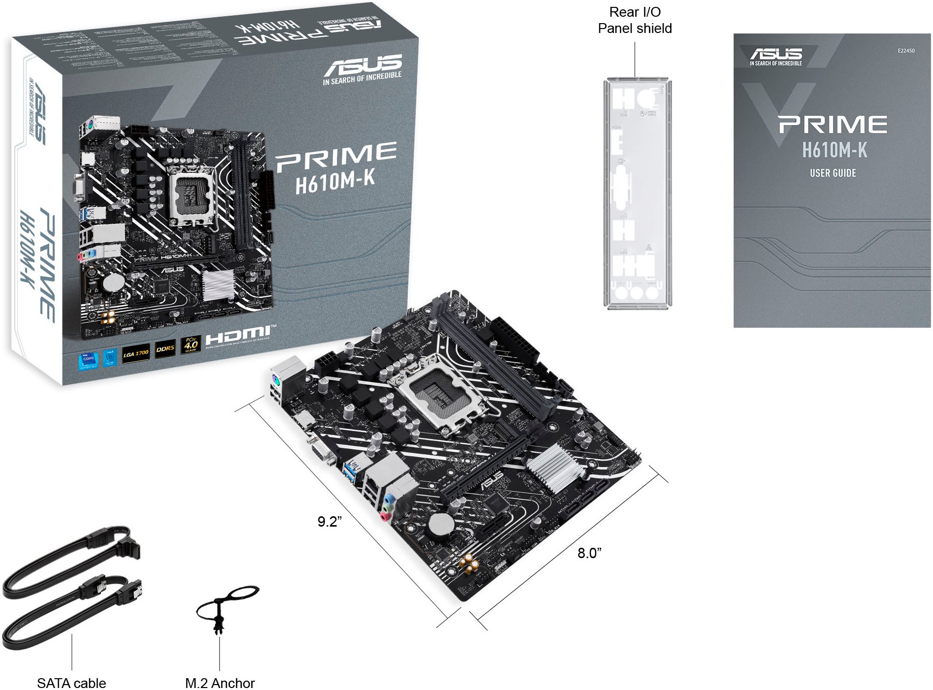 Asus Mainboard »Prime H610M-K«