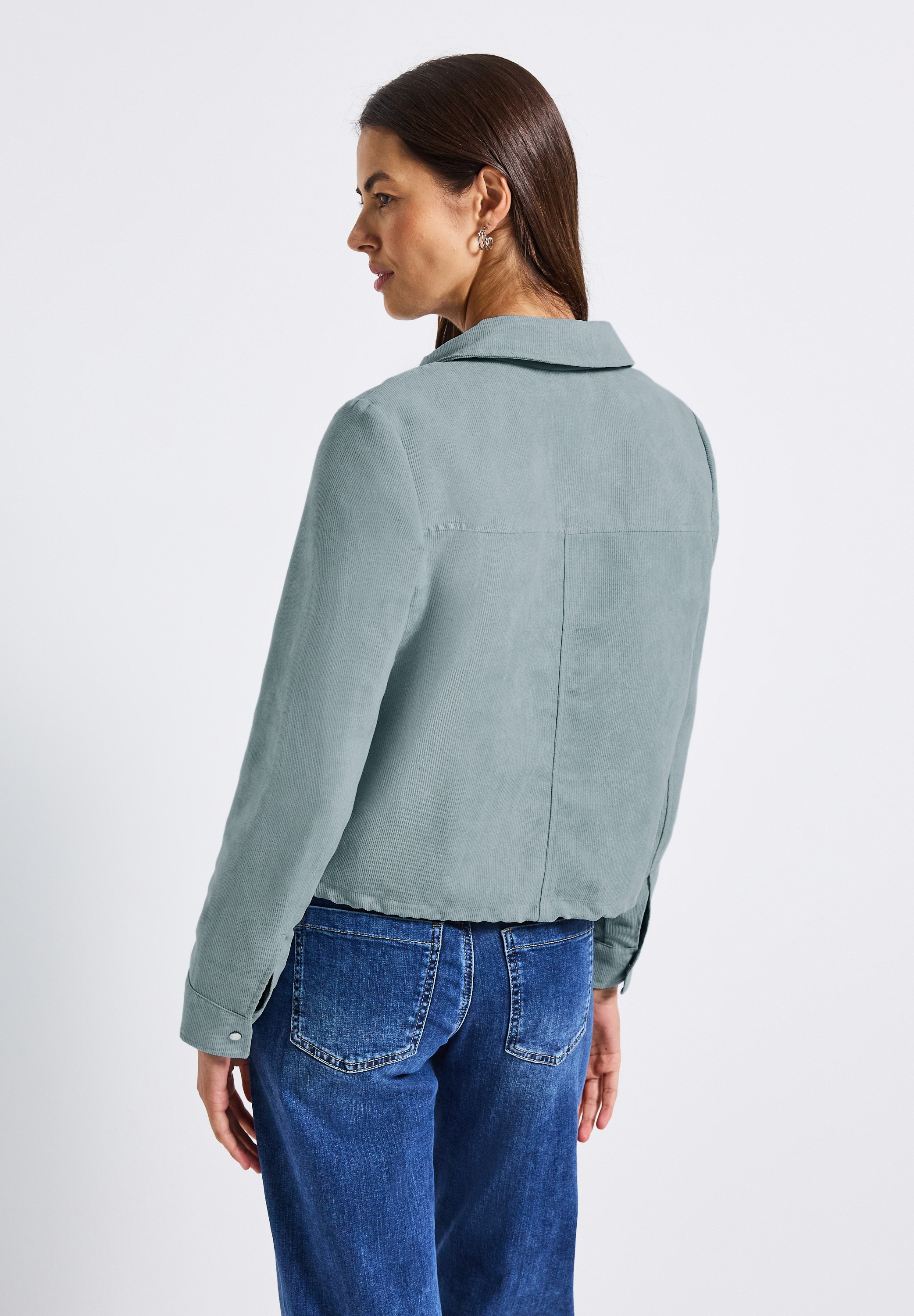 STREET ONE Kurzjacke ohne Kapuze in Cord-Optik günstig online kaufen