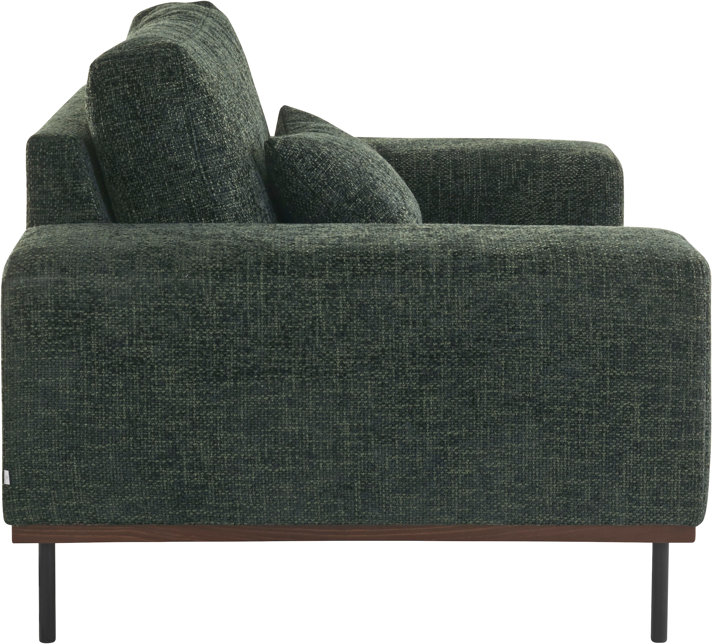 andas Loveseat »Mikael Sessel«, gebeizter Holzrahmen; passend zur Serie 'Mikael', incl. Zierkissen