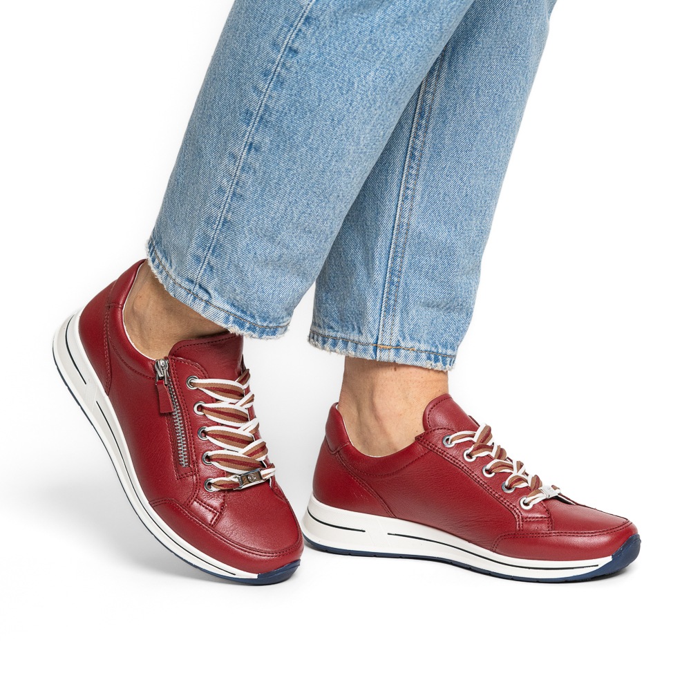 Ara Keilsneaker "OSAKA" Freizeitschuh, Halbschuh, Schnürer in Komfortweite günstig online kaufen