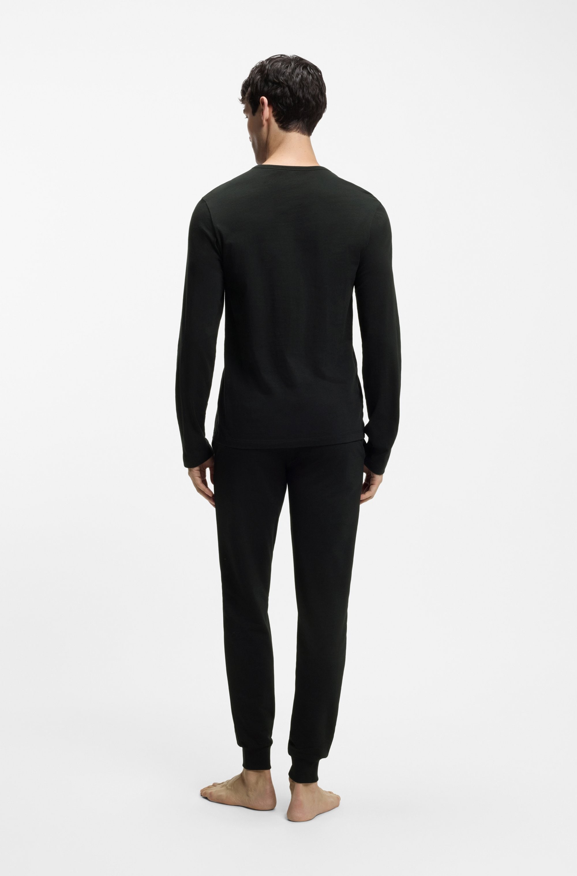 HUGO Underwear Langarmshirt »LS-SHIRT RN TRIPLET« Set, 3er Pack, 