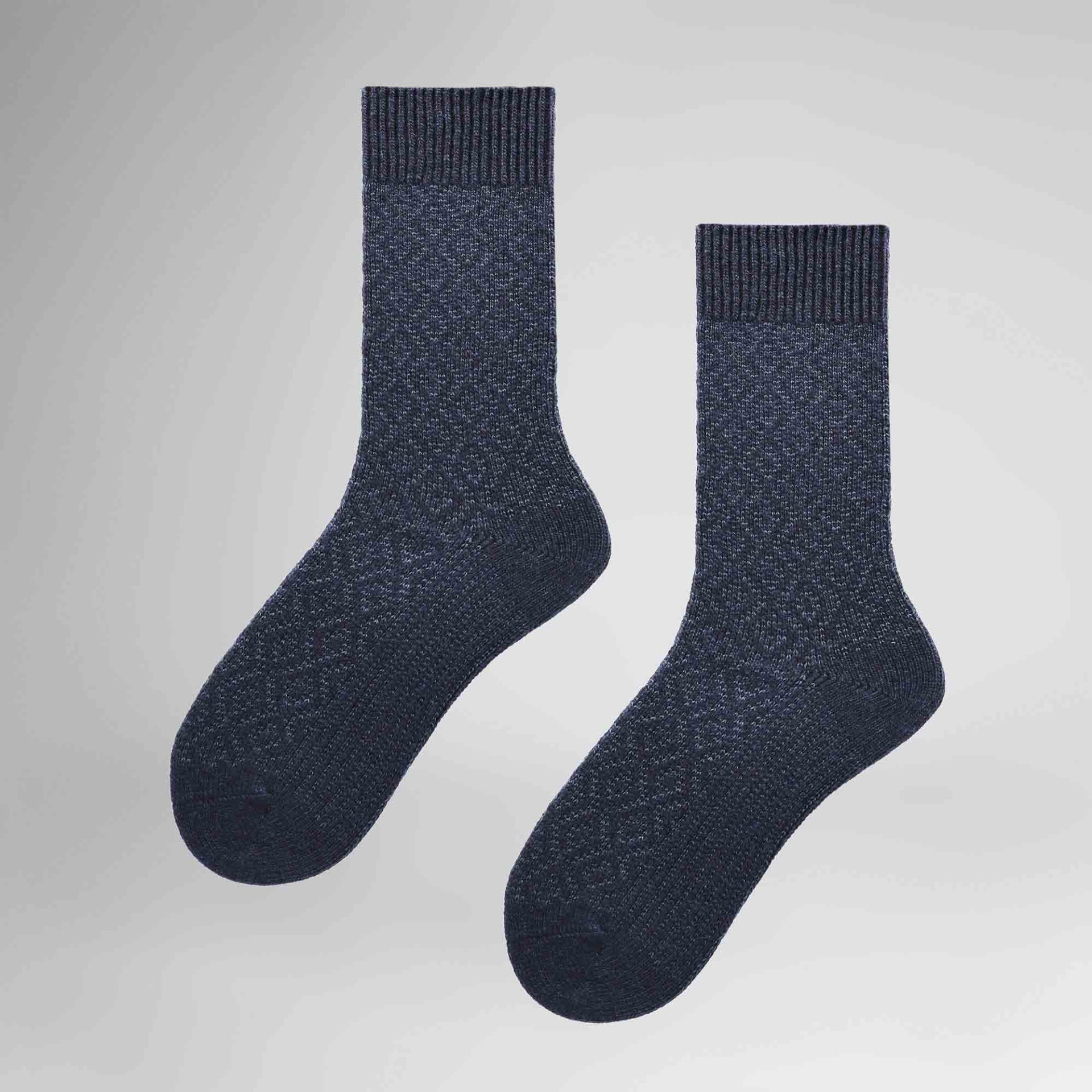 Hudson Socken "Socke Cozy Graphic" Socken mit zweifarbigem Jacquardmuster