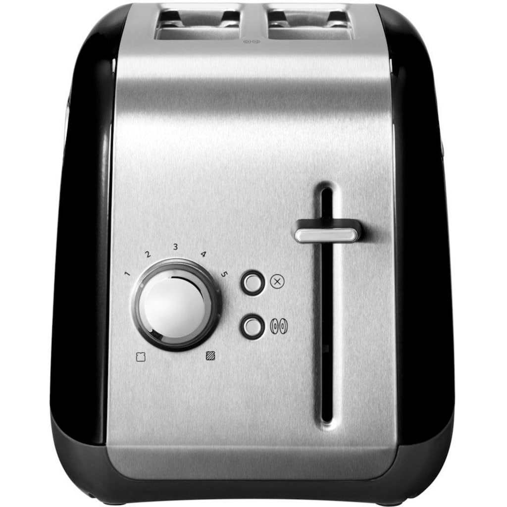 KitchenAid Toaster »5KMT2115EOB ONYX BLACK«, 2 kurze Schlitze, für 2 Scheiben, 1100 W