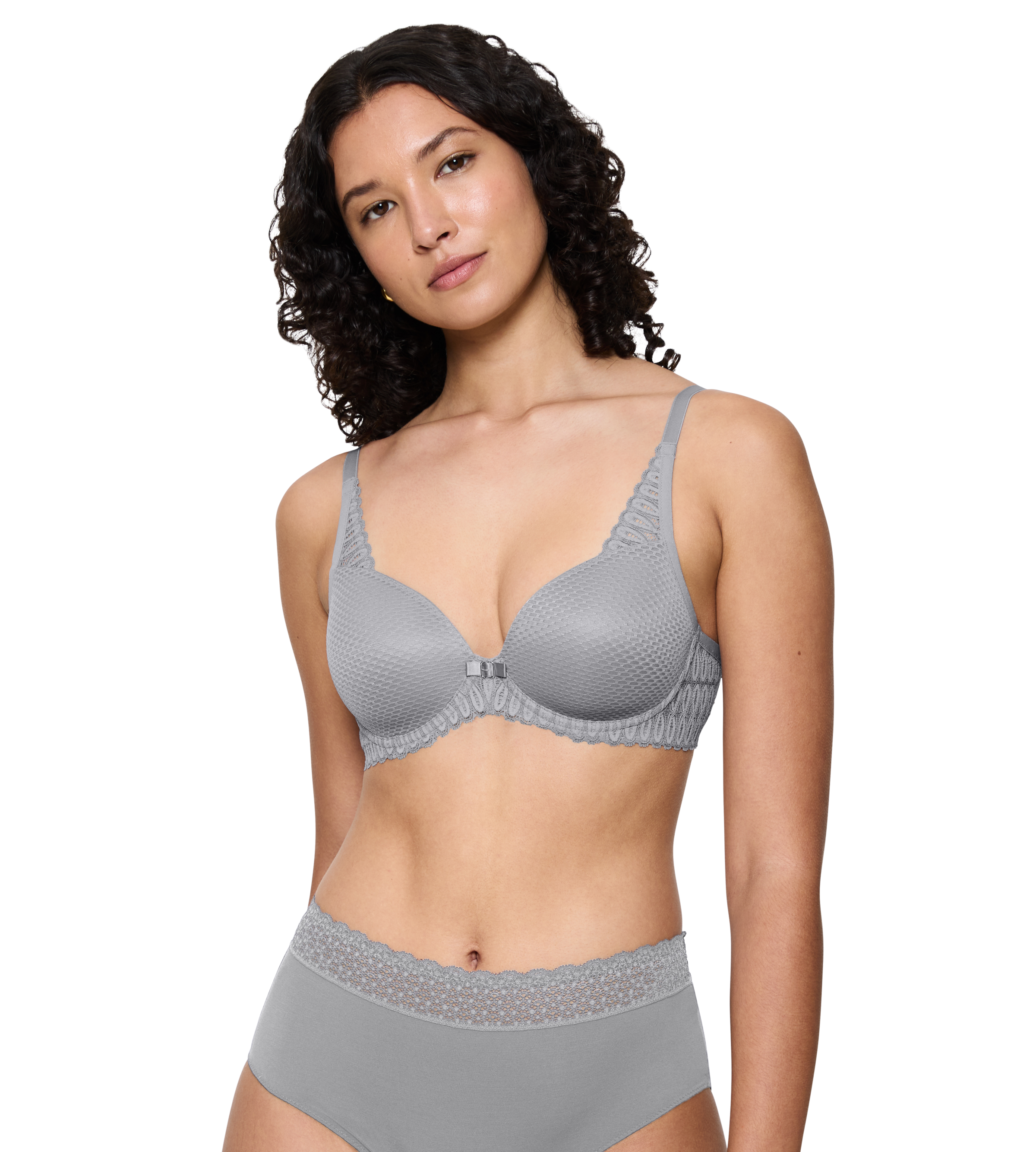 Triumph Bügel-BH »Aura Spotlight T«, moderne Spitze, weich, elastisch, leicht gepolstert, Spacer-Cups