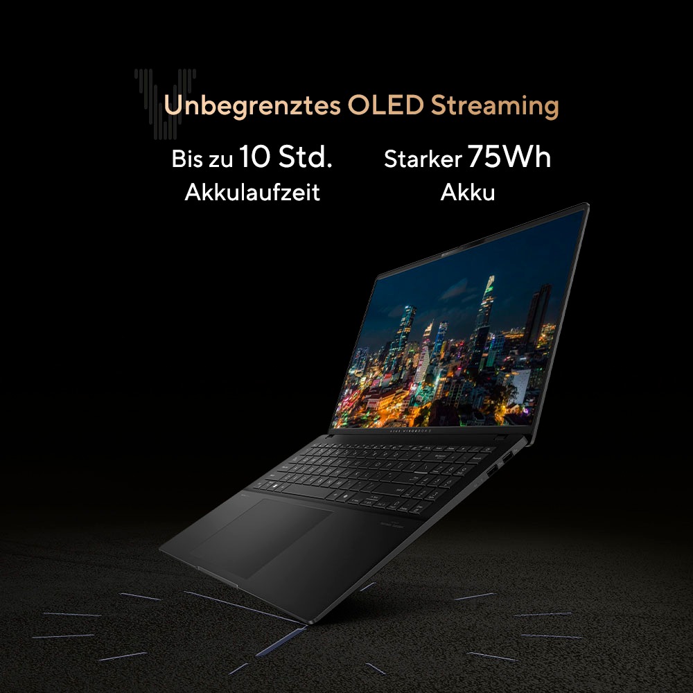 Asus Notebook »VivoBook S 16 OLED M5606UA-MX030X«, 40,64 cm, / 16 Zoll, AMD, Ryzen 9, Radeon, 1000 GB SSD